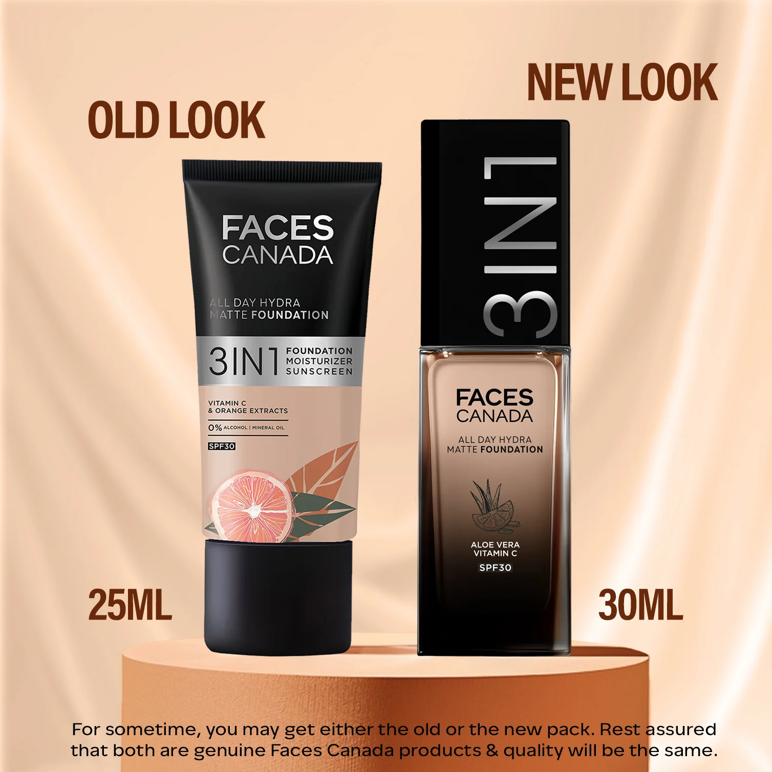 3 in 1 All Day Hydra Matte Foundation 30 ml - Image 2