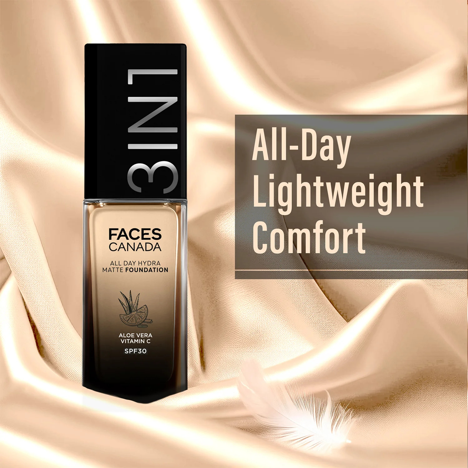 3 in 1 All Day Hydra Matte Foundation 30 ml - Image 20