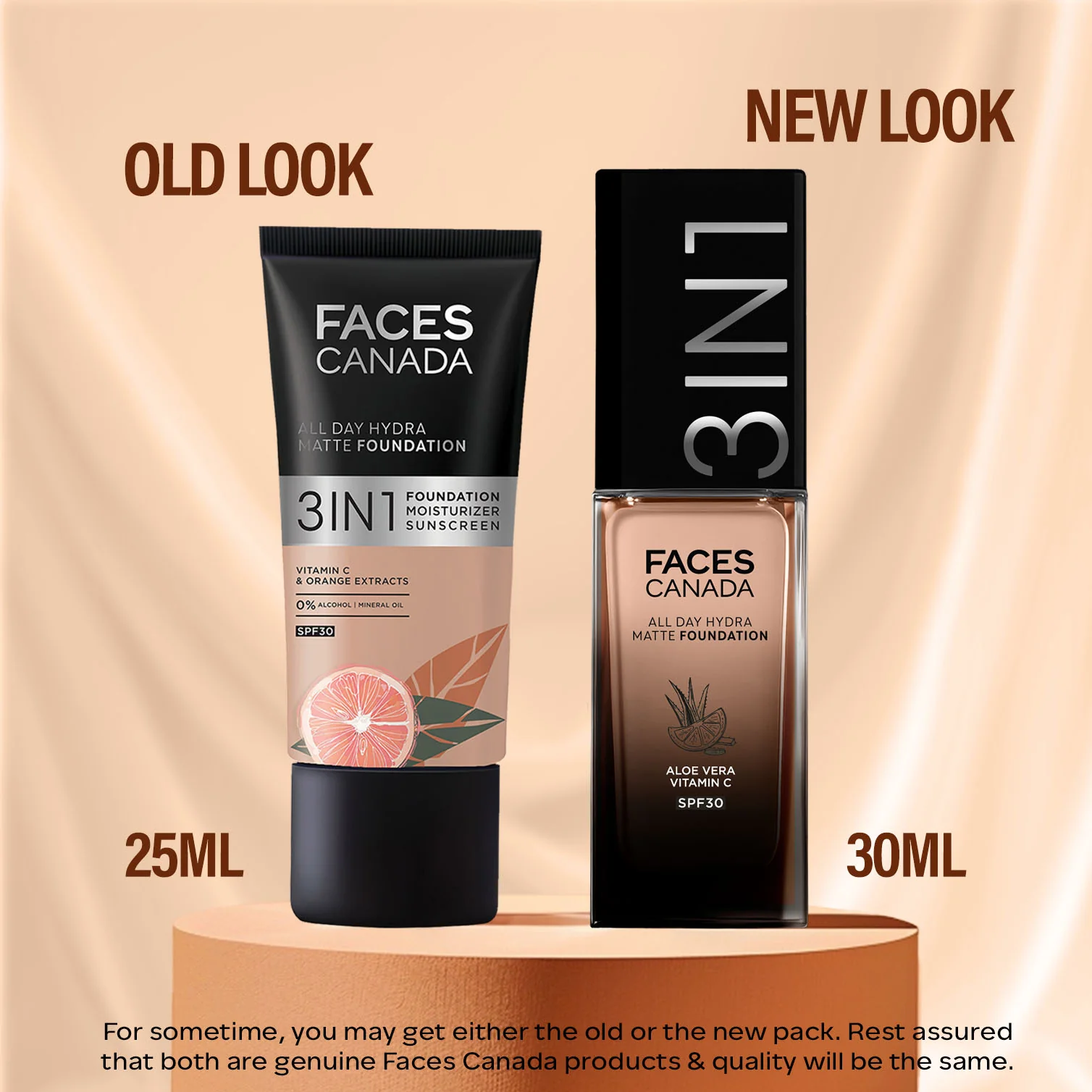 3 in 1 All Day Hydra Matte Foundation 30 ml - Image 4