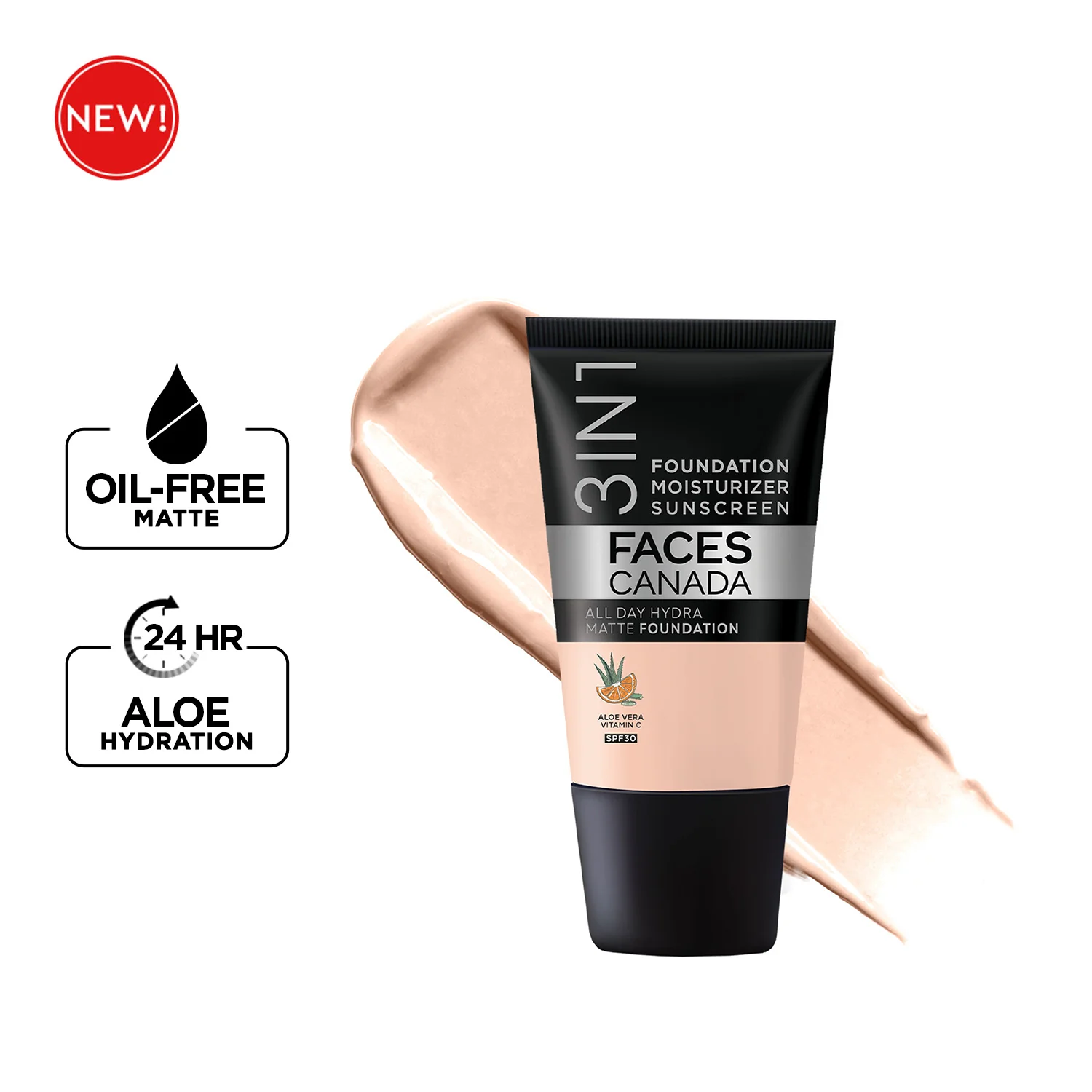 3 in 1 All Day Hydra Matte Mini Foundation - Image 3