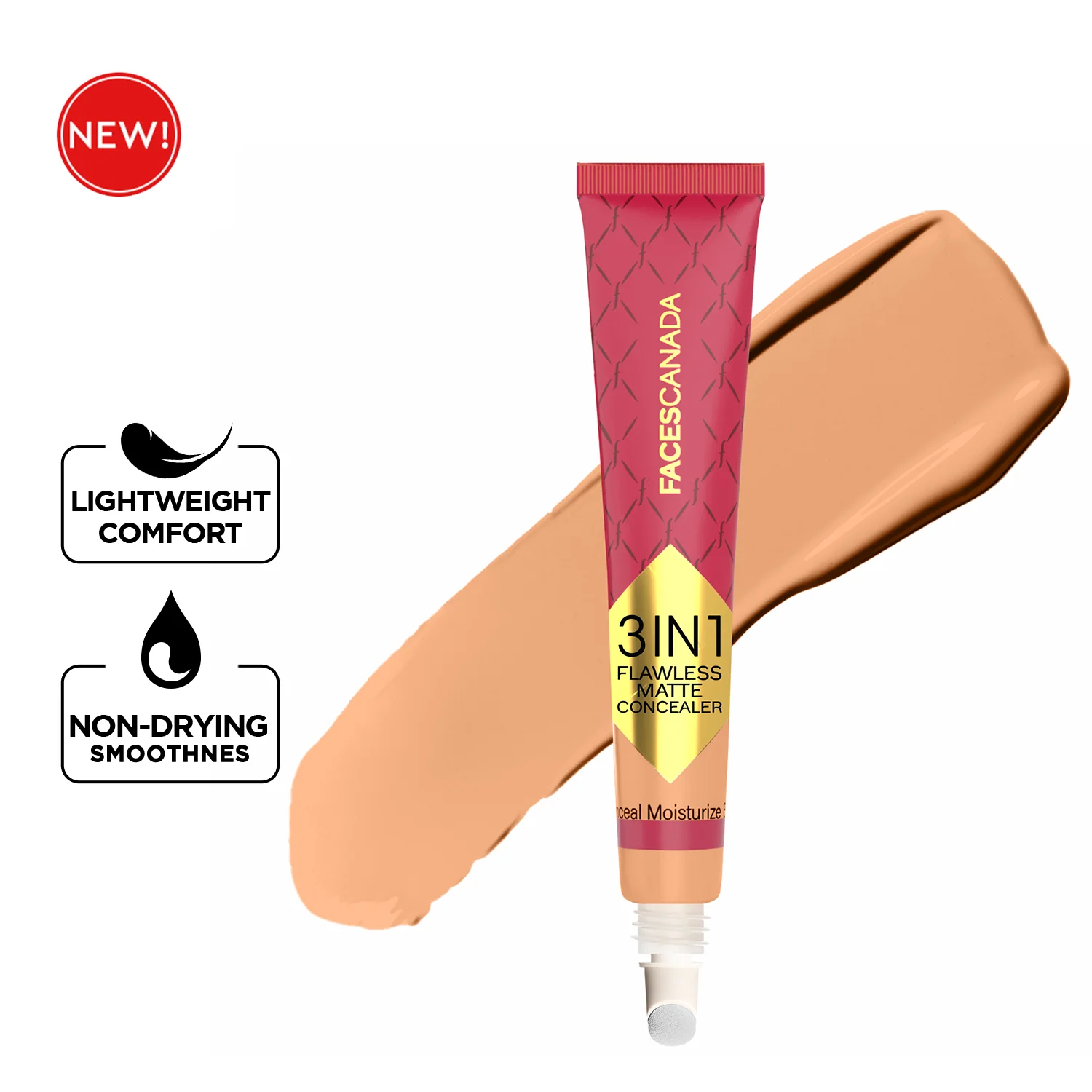 3 in 1 Flawless Matte Concealer & Colour Correctors