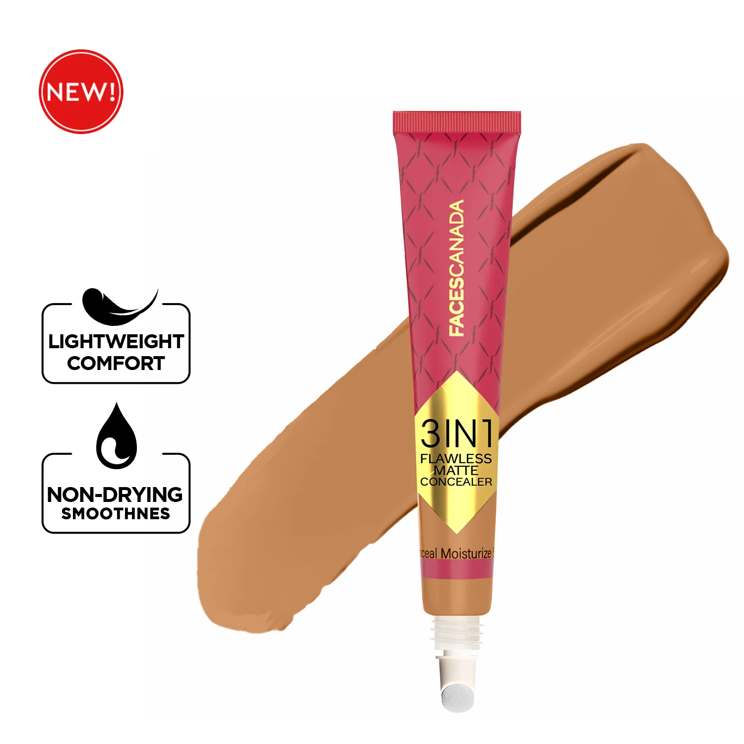 3 in 1 Flawless Matte Concealer & Colour Correctors - Image 2