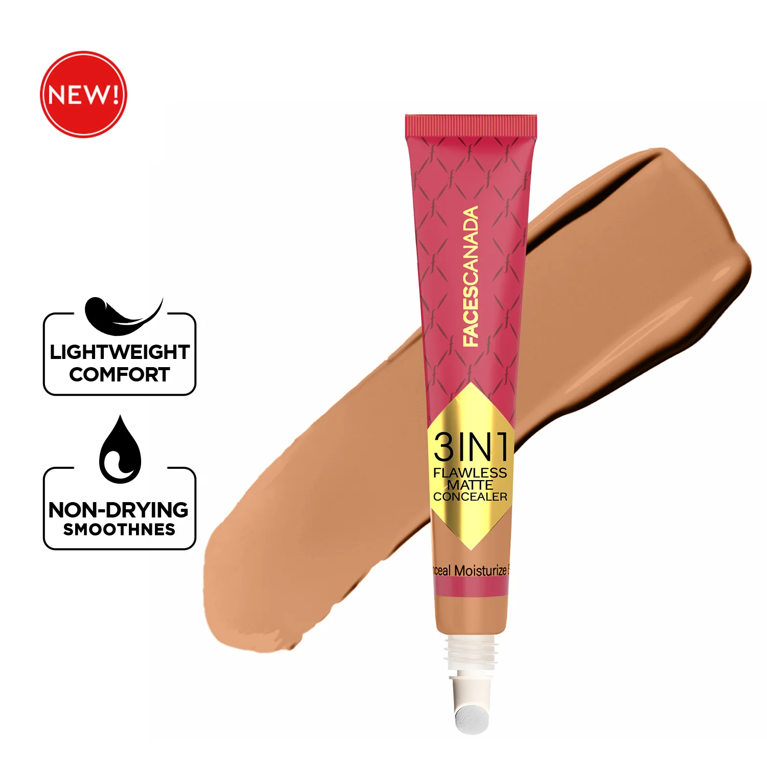 3 in 1 Flawless Matte Concealer & Colour Correctors - Image 3