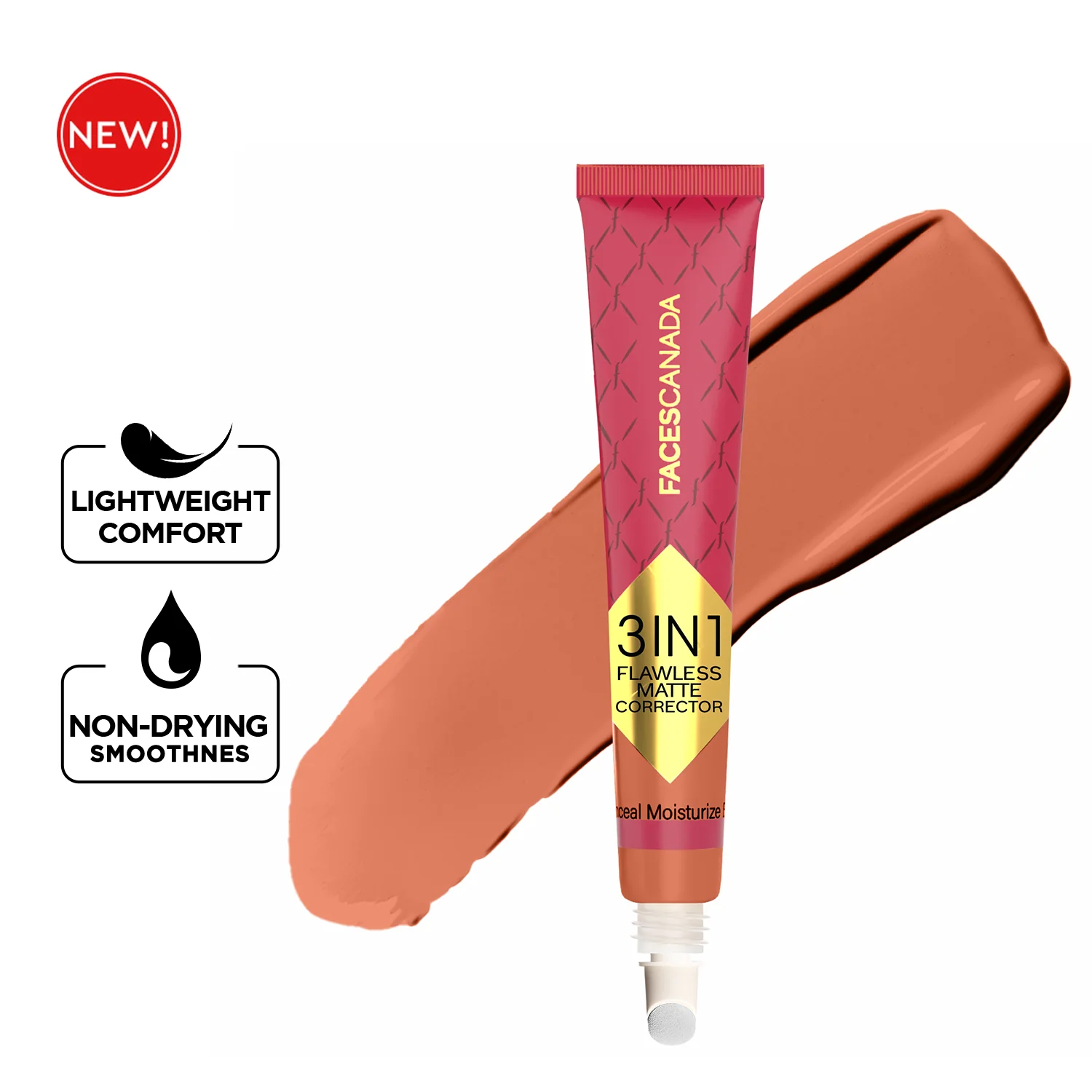 3 in 1 Flawless Matte Concealer & Colour Correctors - Image 4