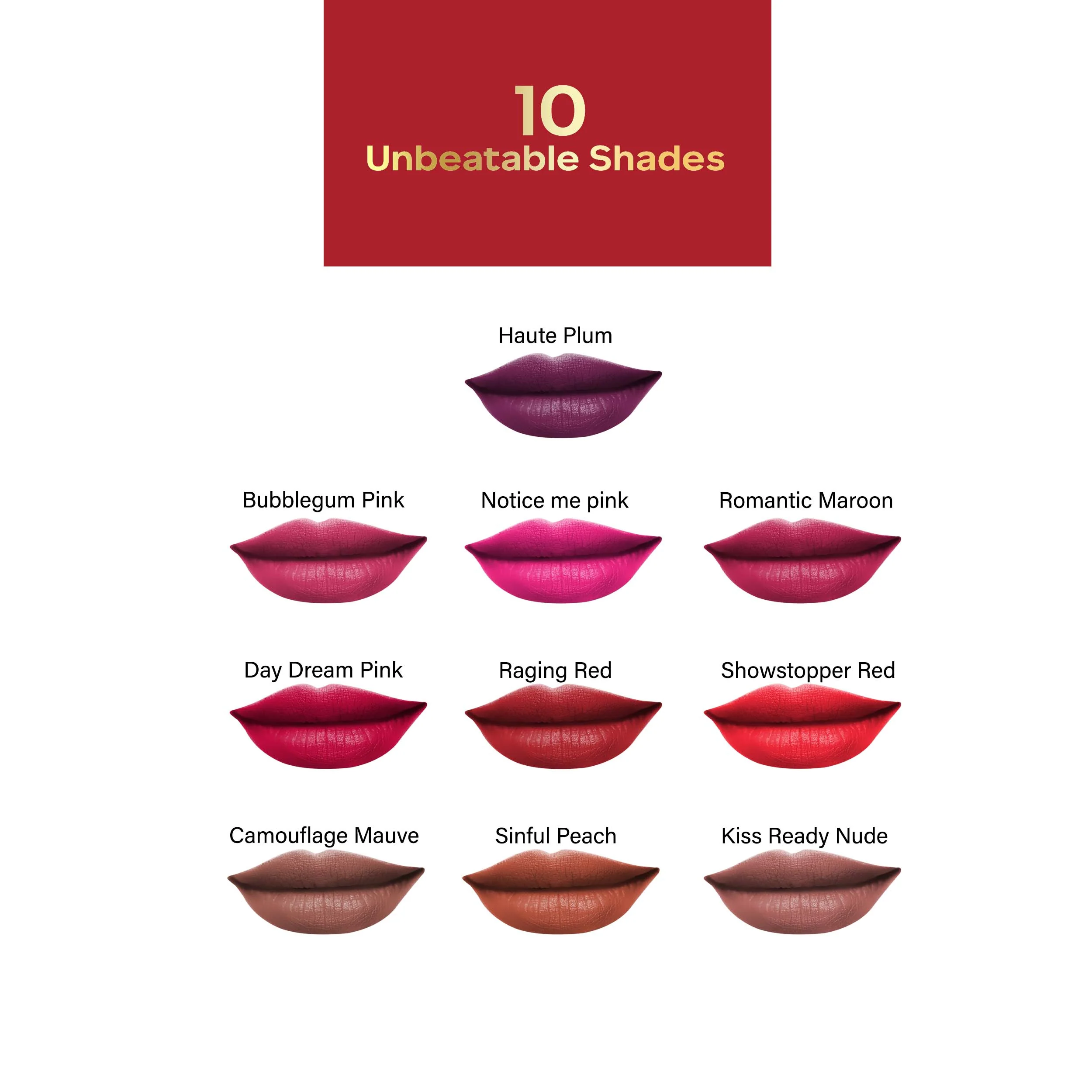 3 in 1 LongStay Matte Lipstick - Image 26