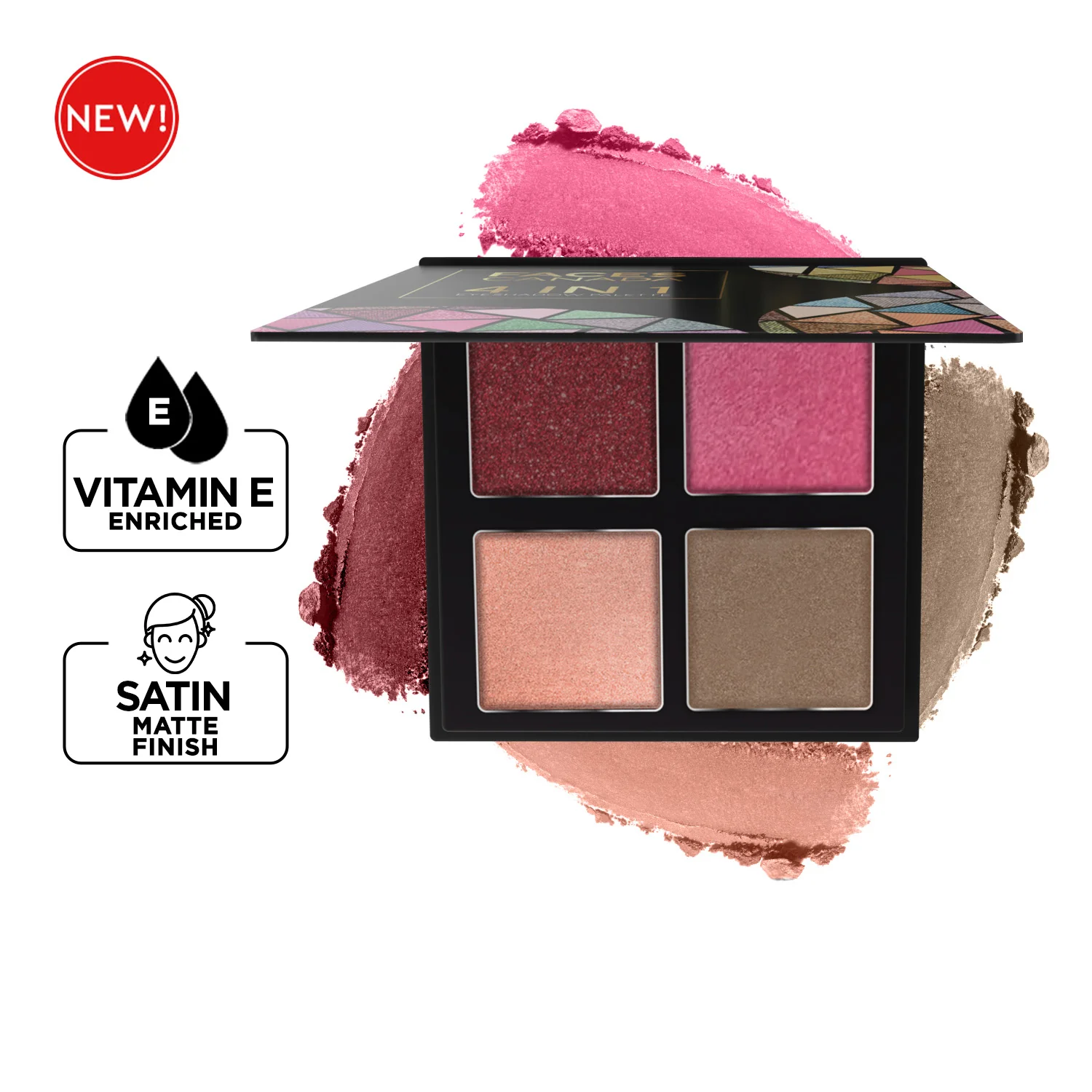 4 in 1 Eyeshadow Palette - Image 7