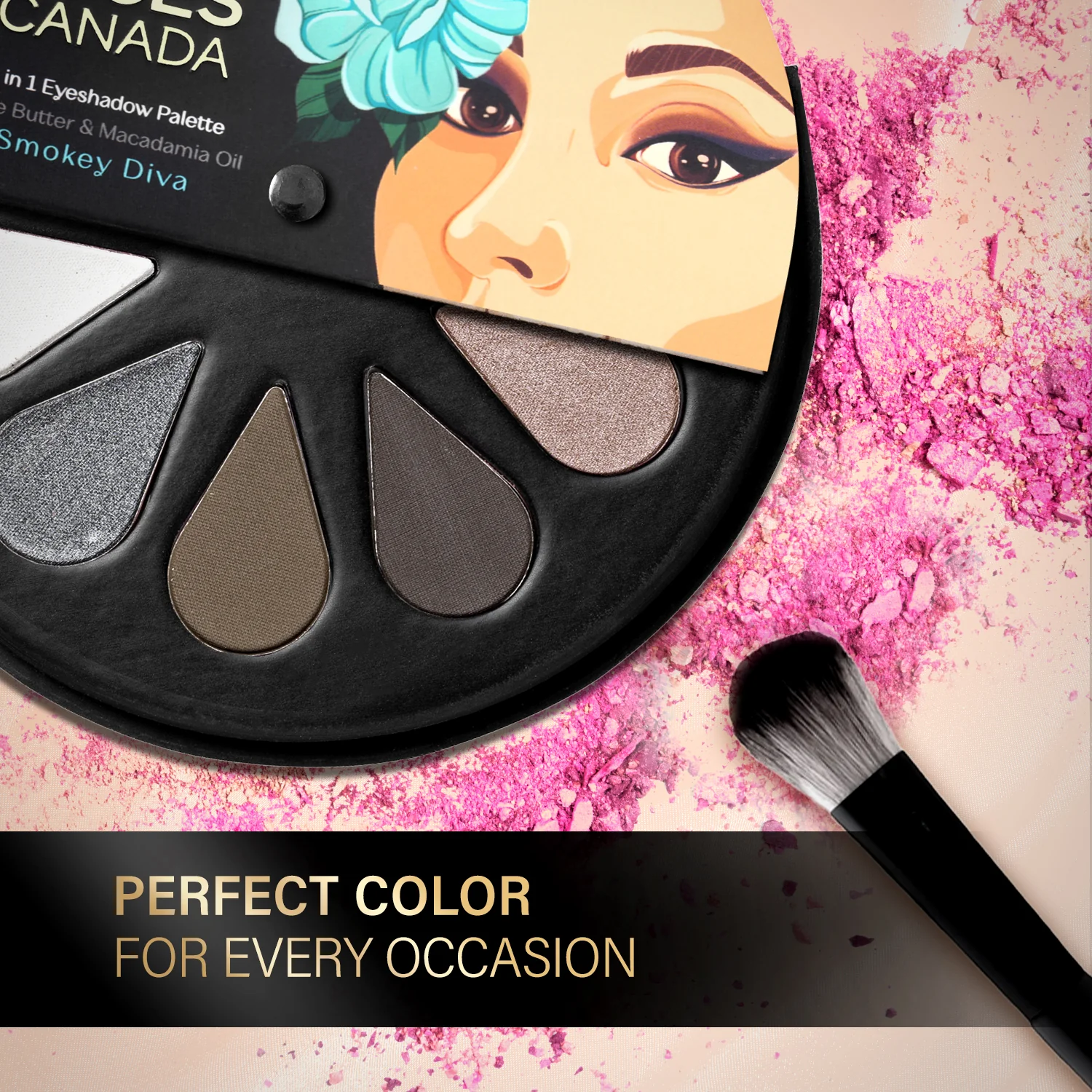 6 in 1 Eyeshadow Palette - Image 19