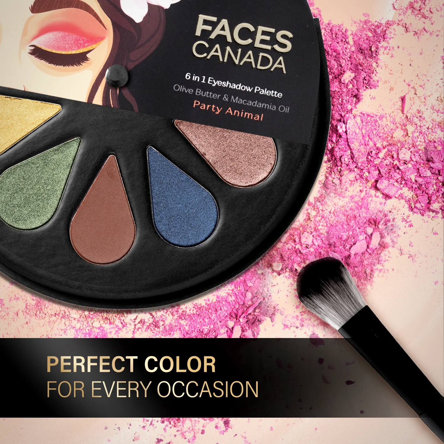 6 in 1 Eyeshadow Palette - Image 26