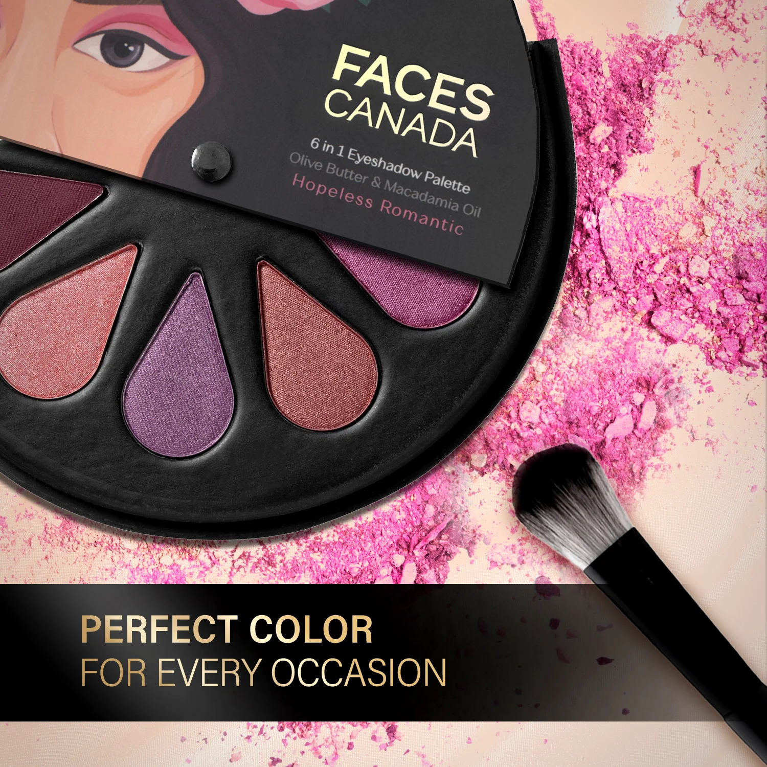 6 in 1 Eyeshadow Palette - Image 5