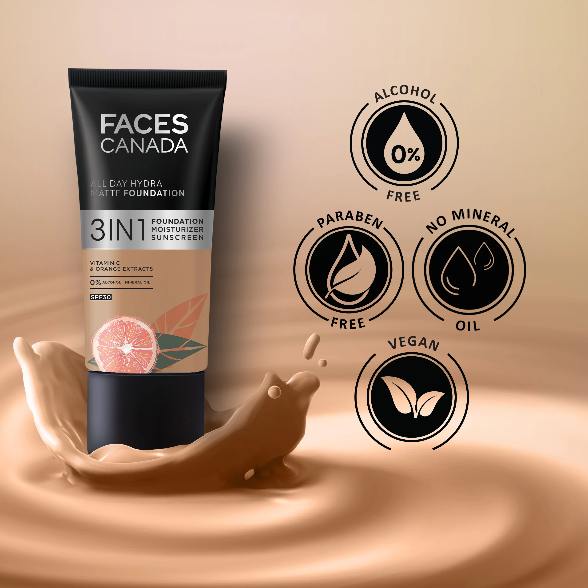 Best 3 in 1 Foundation | All In One Foundation with SPF 30 - Image 42