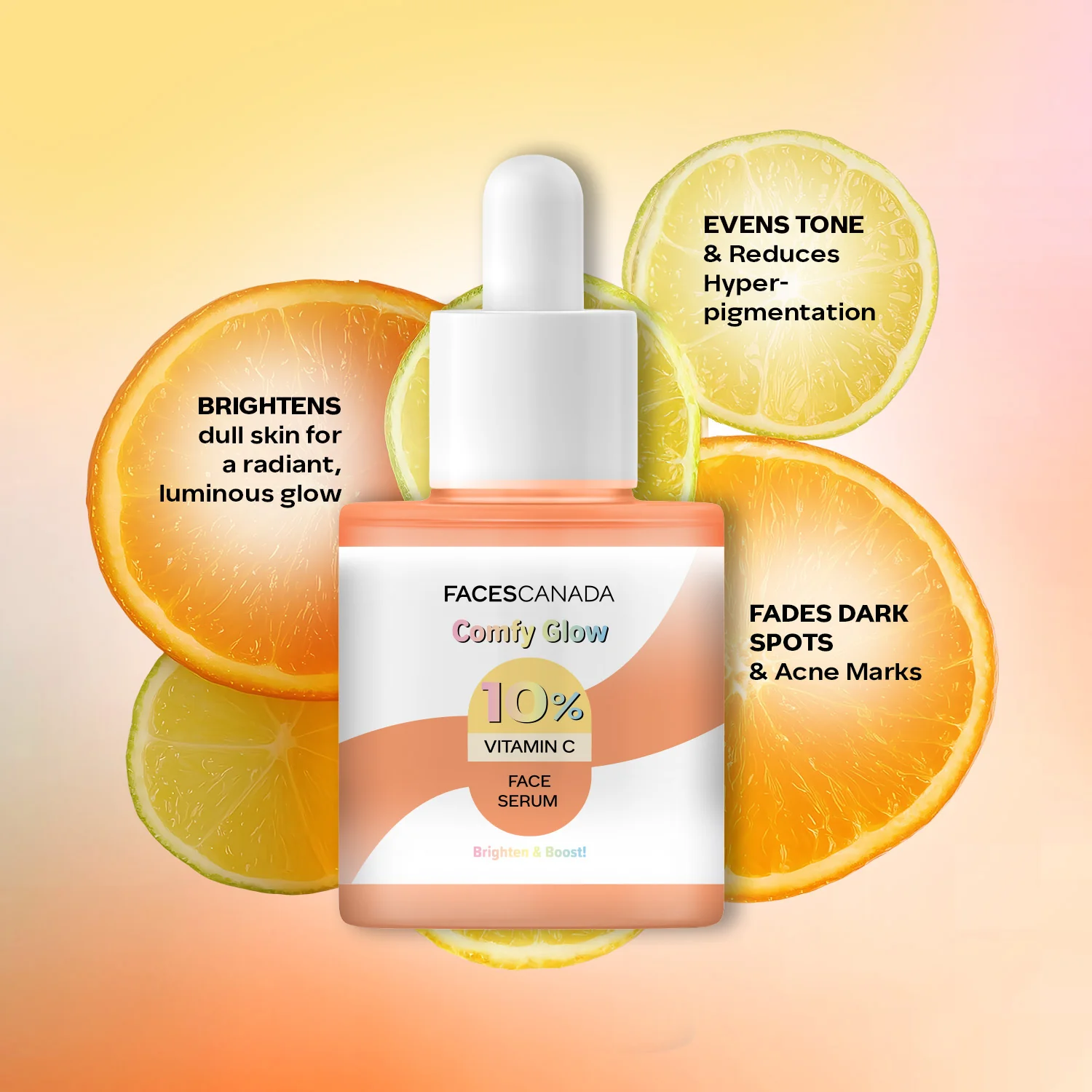 Comfy Glow 10% Vitamin C Face Serum 15ml - Image 2