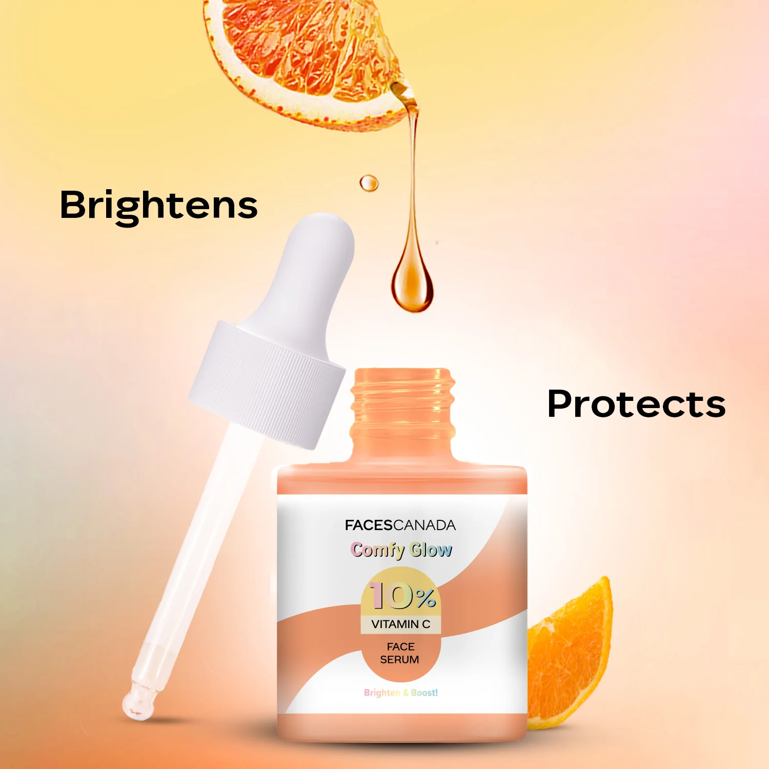 Comfy Glow 10% Vitamin C Face Serum 15ml - Image 3