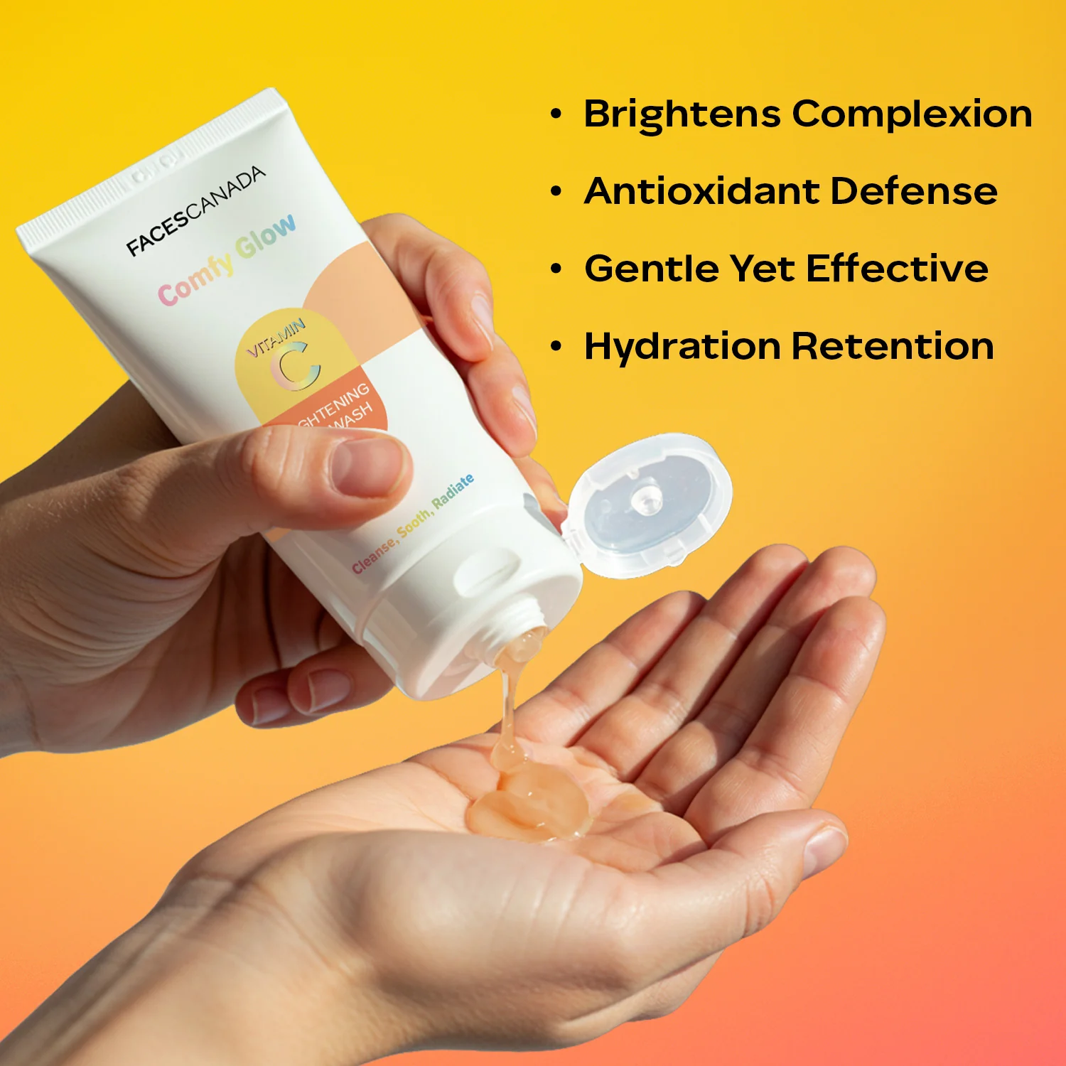 Comfy Glow Vitamin C Face Wash (50ml) - Image 2