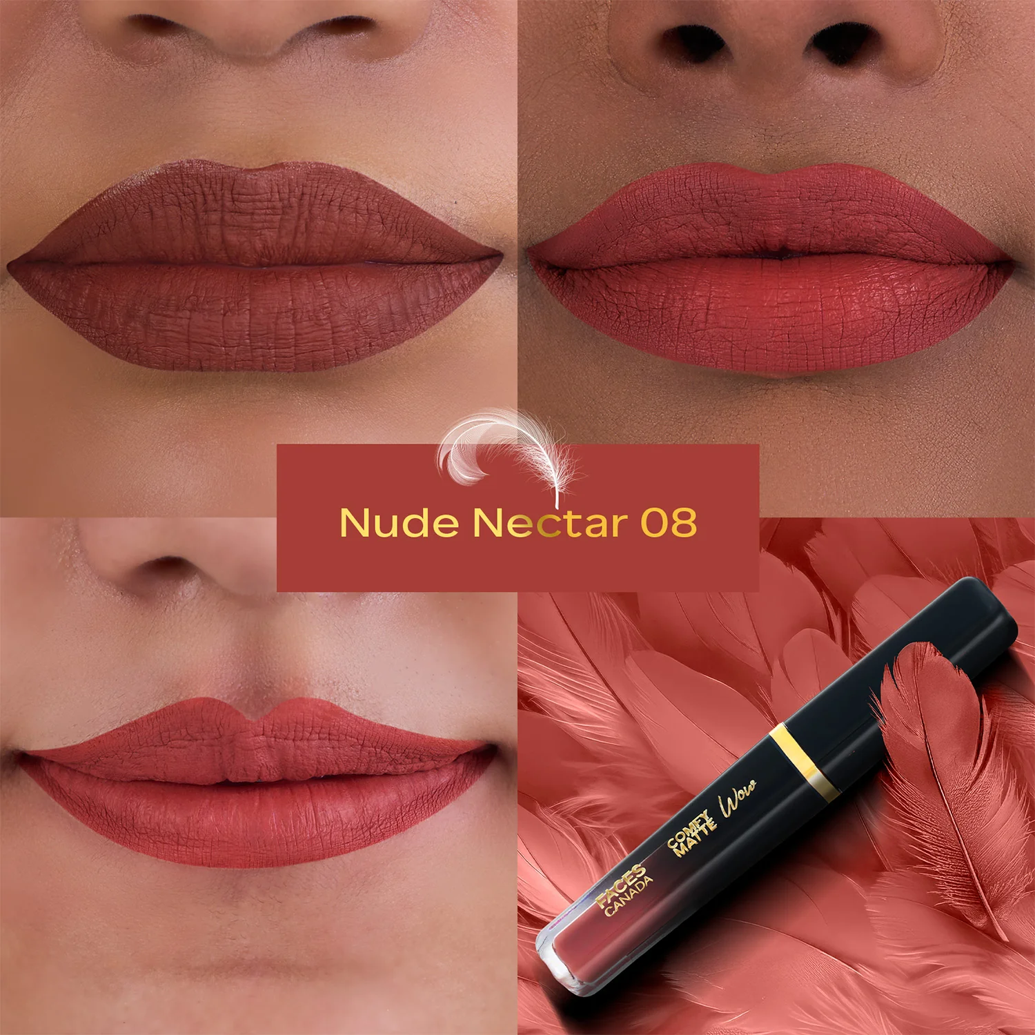 Comfy Matte Wow Liquid Lipstick | Matte Liquid Lipsticks in 10 Shades - Image 23