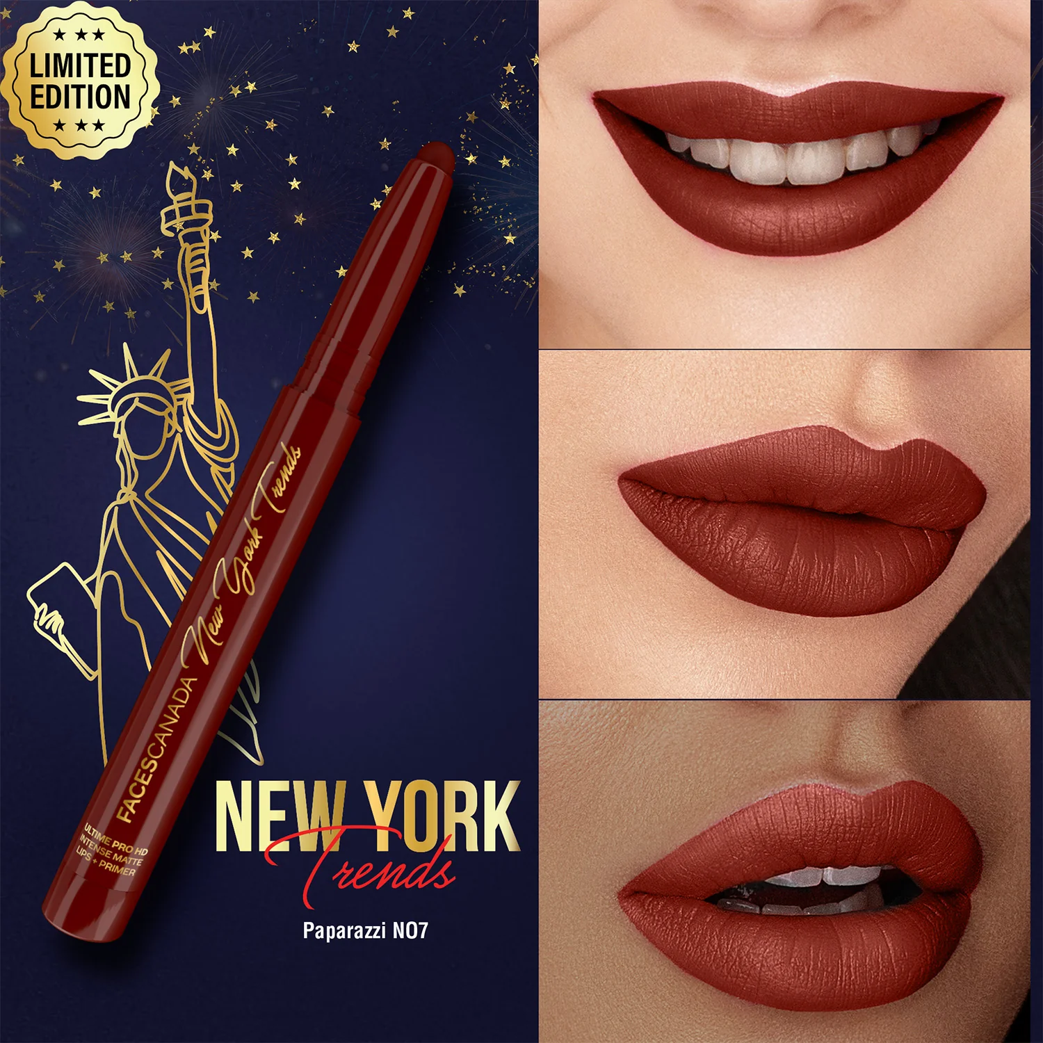 Ultime Pro HD Intense Matte Lips + Primer - Festive Edition - Image 4