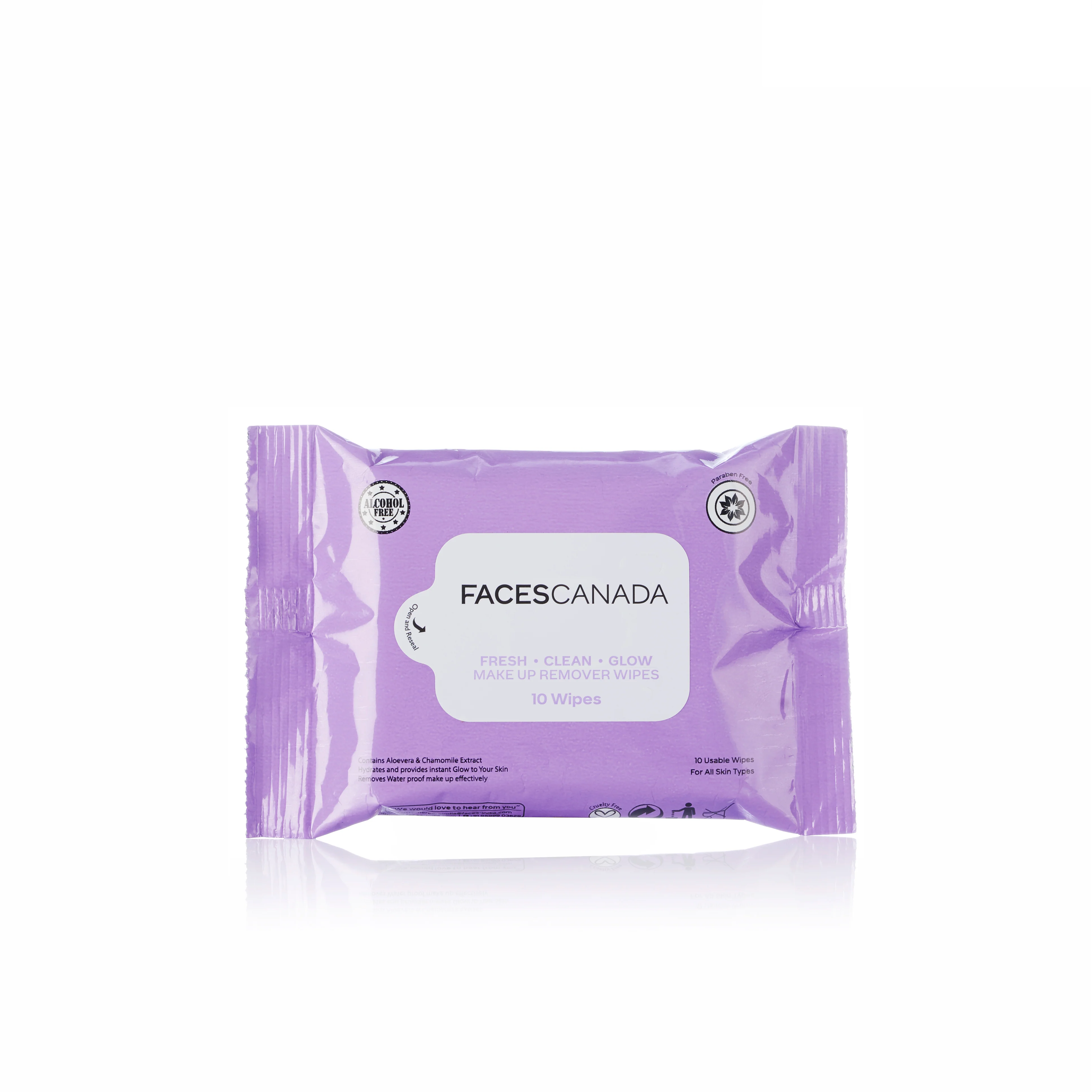 Fresh Clean Glow Makeup Remover Wipes - Image 4