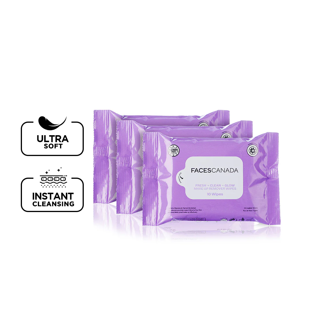 Fresh Clean Glow Makeup Remover Wipes - Image 6