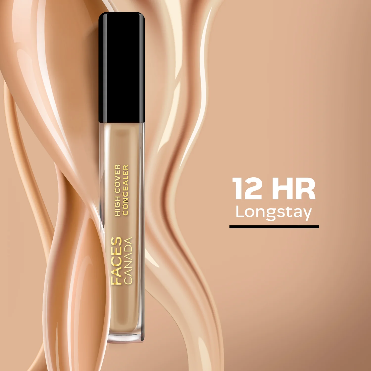 High Coverage Concealer - Full Coverage Liquid Formula for Flawless Skin - Image 37