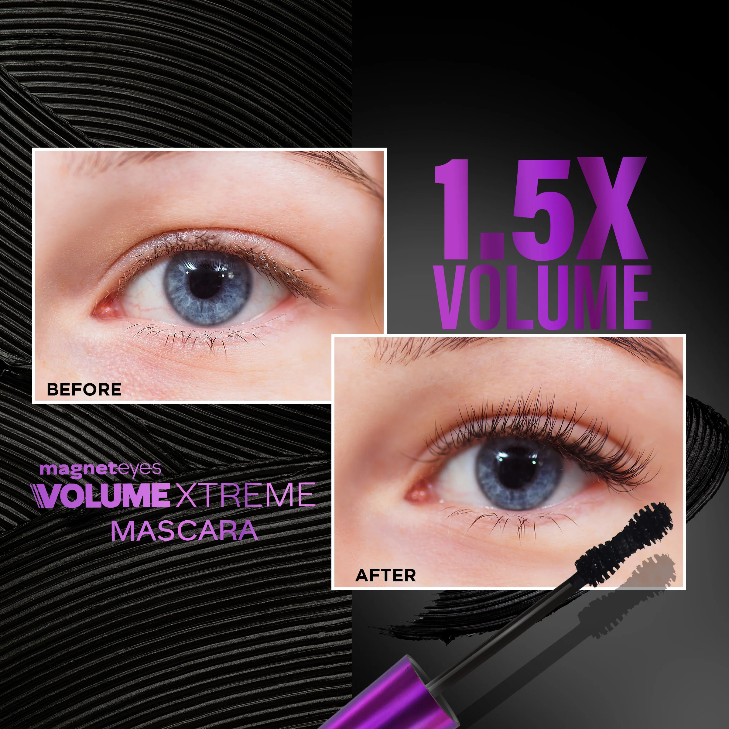Magneteyes Volume Xtreme Mascara - Image 2