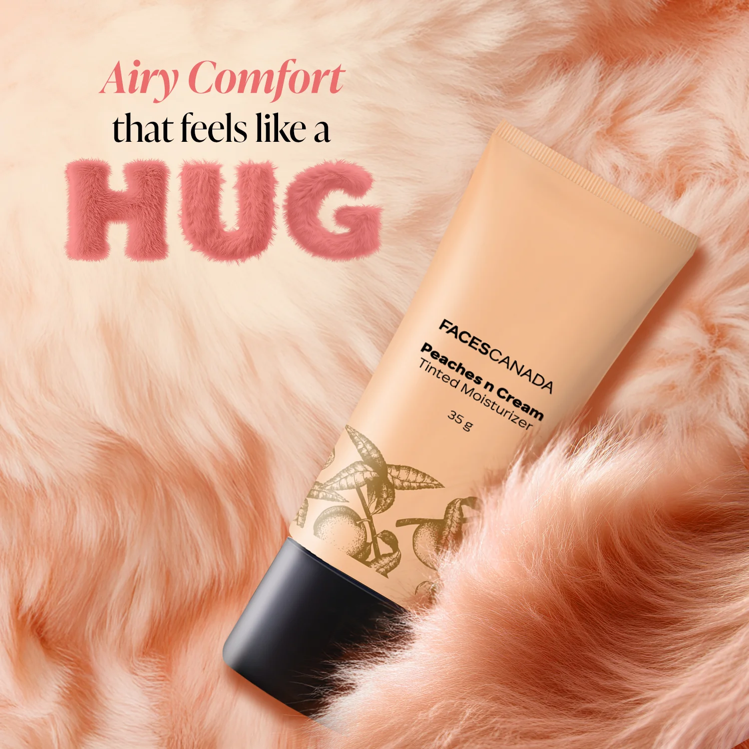 Peaches N Cream Tinted Moisturizer - Lightweight Tinted Face Moisturizer with Natural Glow - Image 7