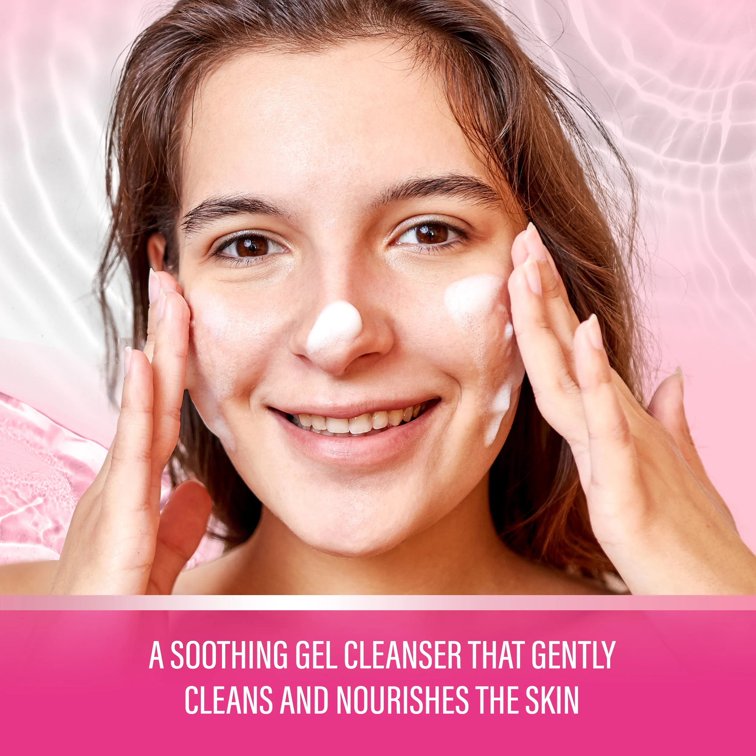 Pink Aloe Vera Ultra Hydrating Face Wash - Image 5