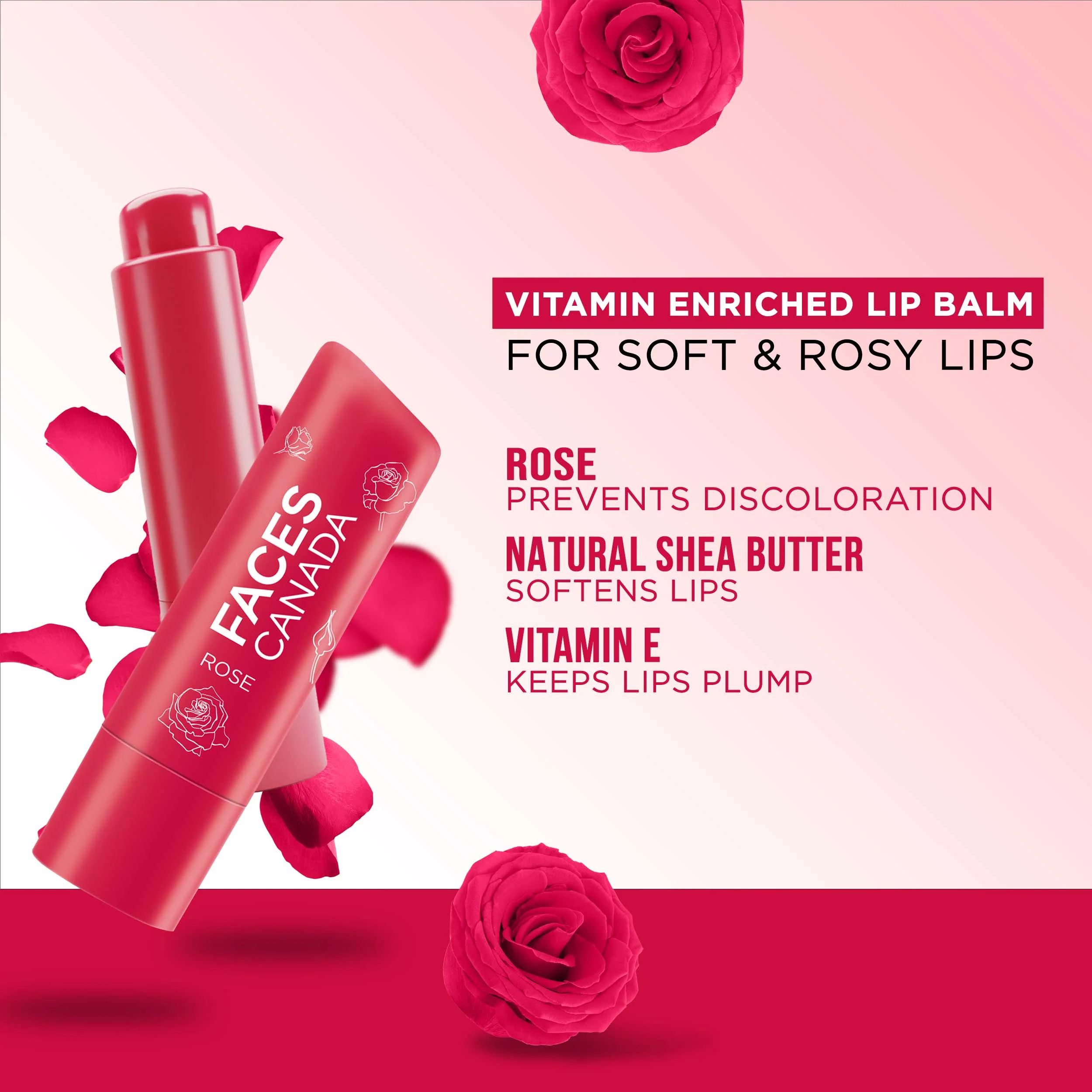 Rose Petal Vitamin C Lip Balm - Image 4