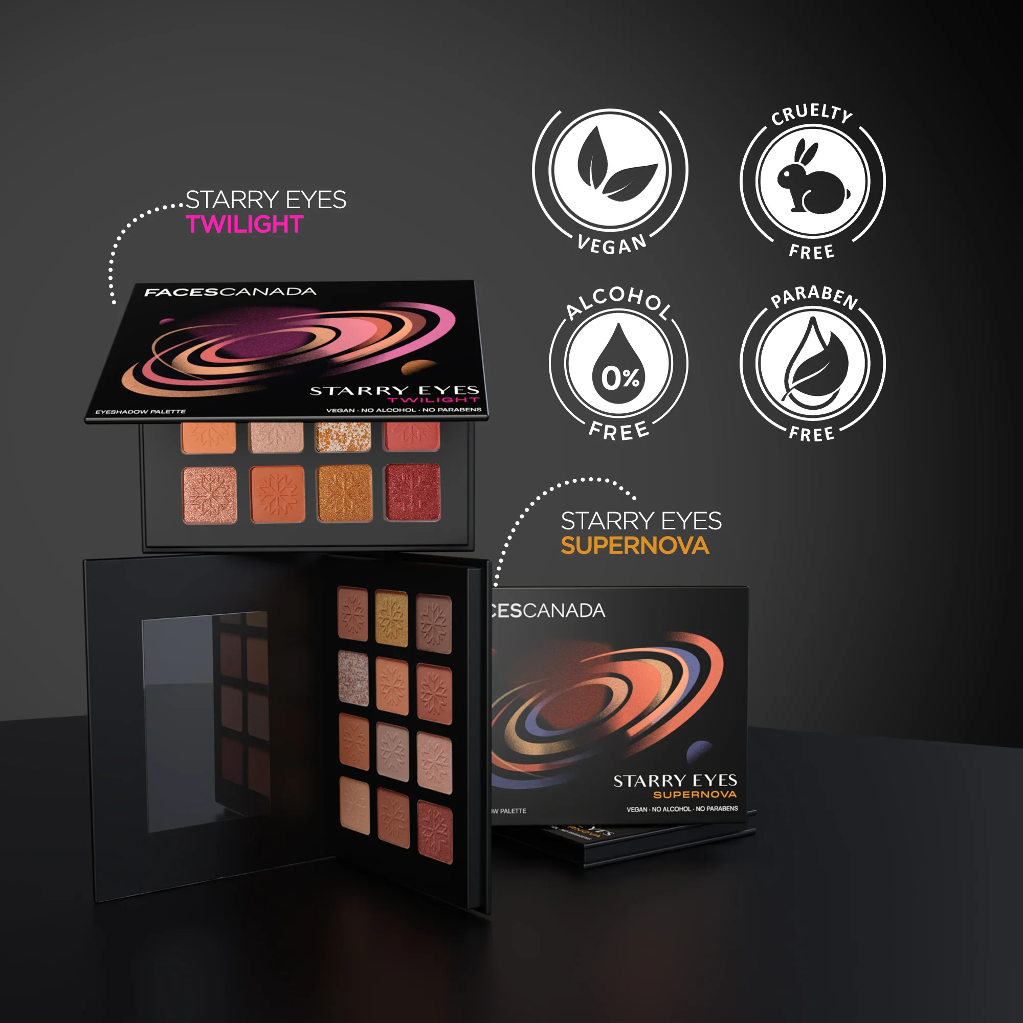 Starry Eyes Eye Shadow Palette - Image 12