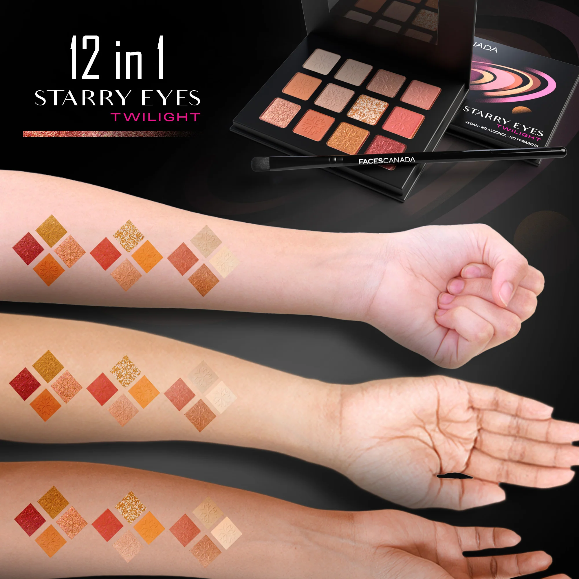 Starry Eyes Eye Shadow Palette - Image 14
