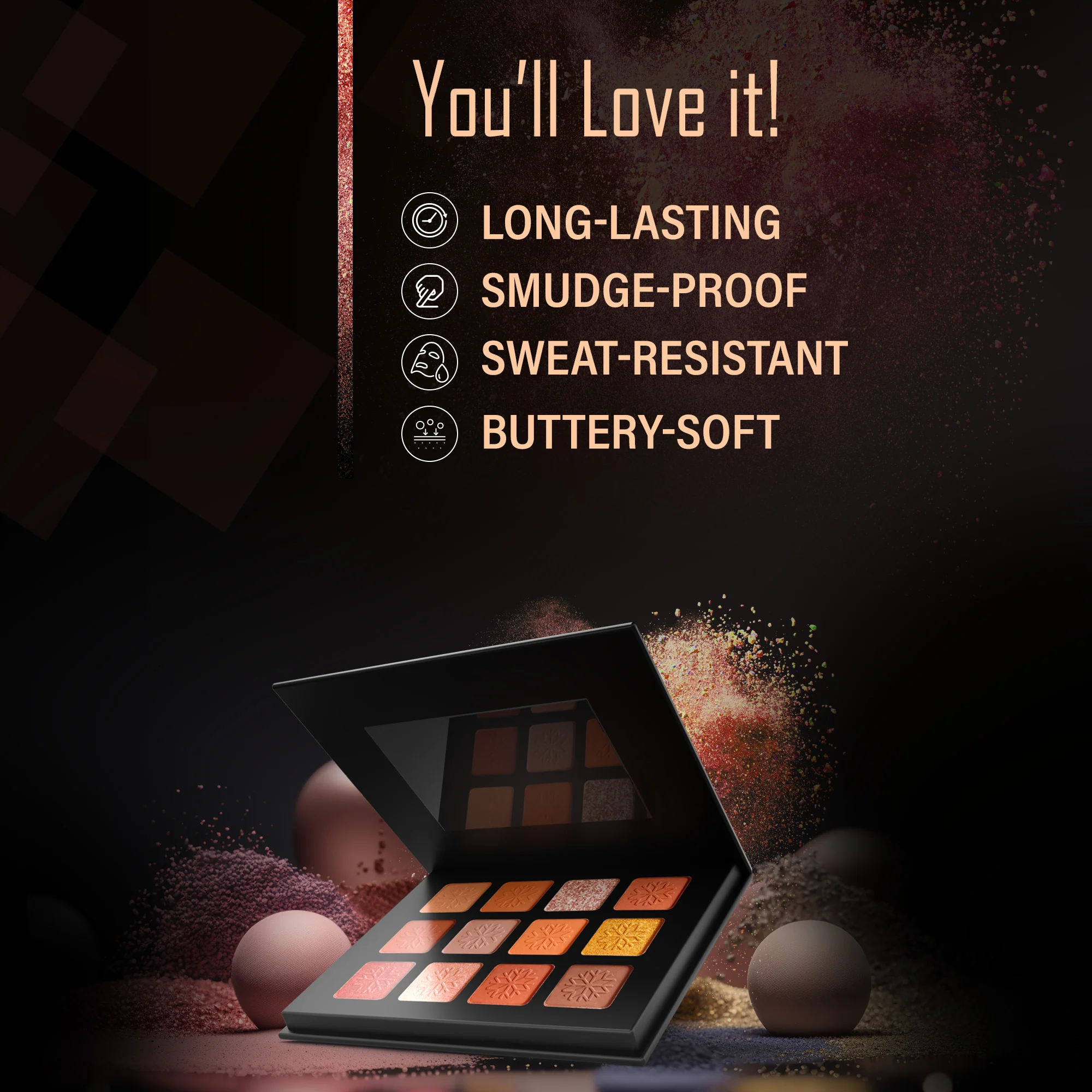 Starry Eyes Eye Shadow Palette - Image 3