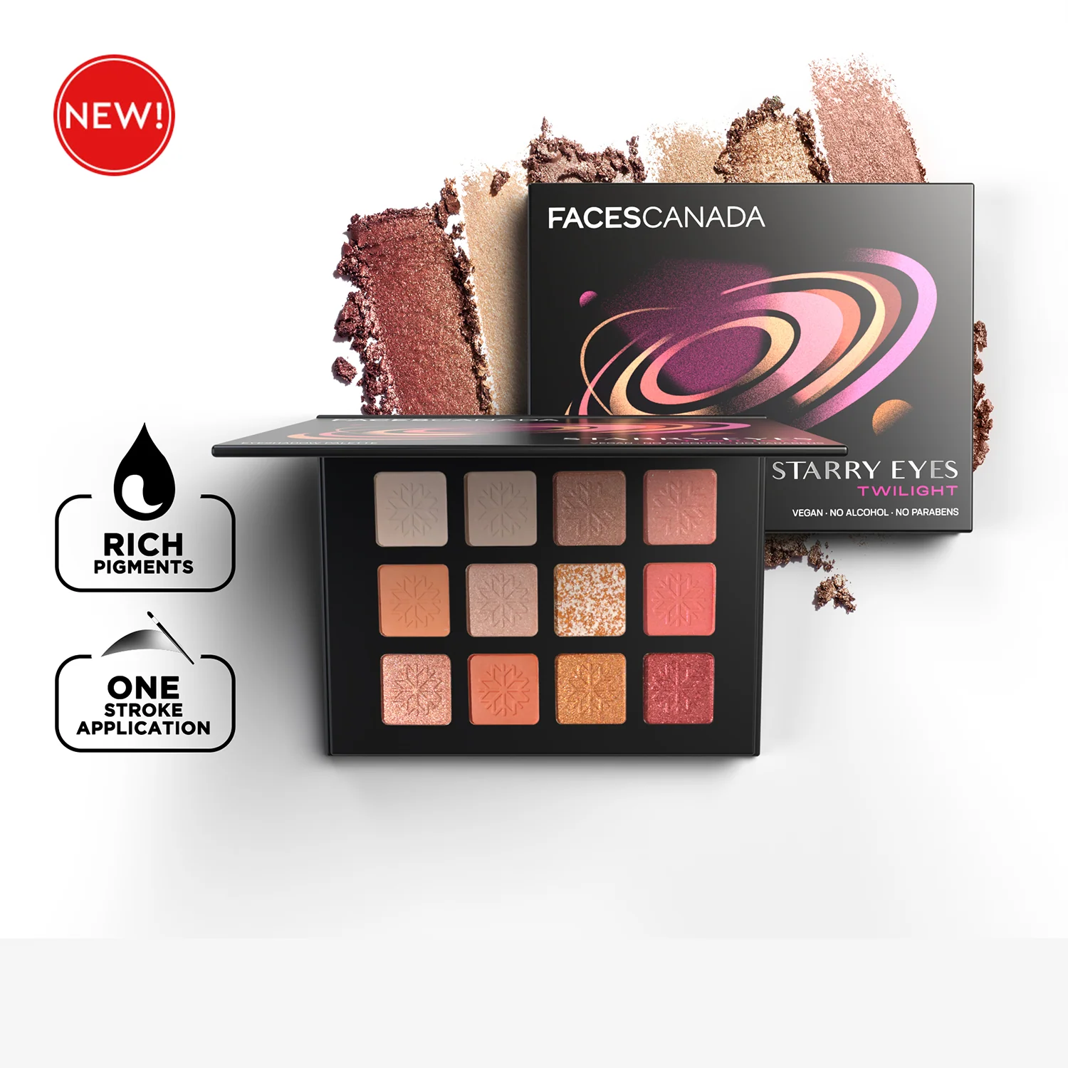 Starry Eyes Eye Shadow Palette - Image 8