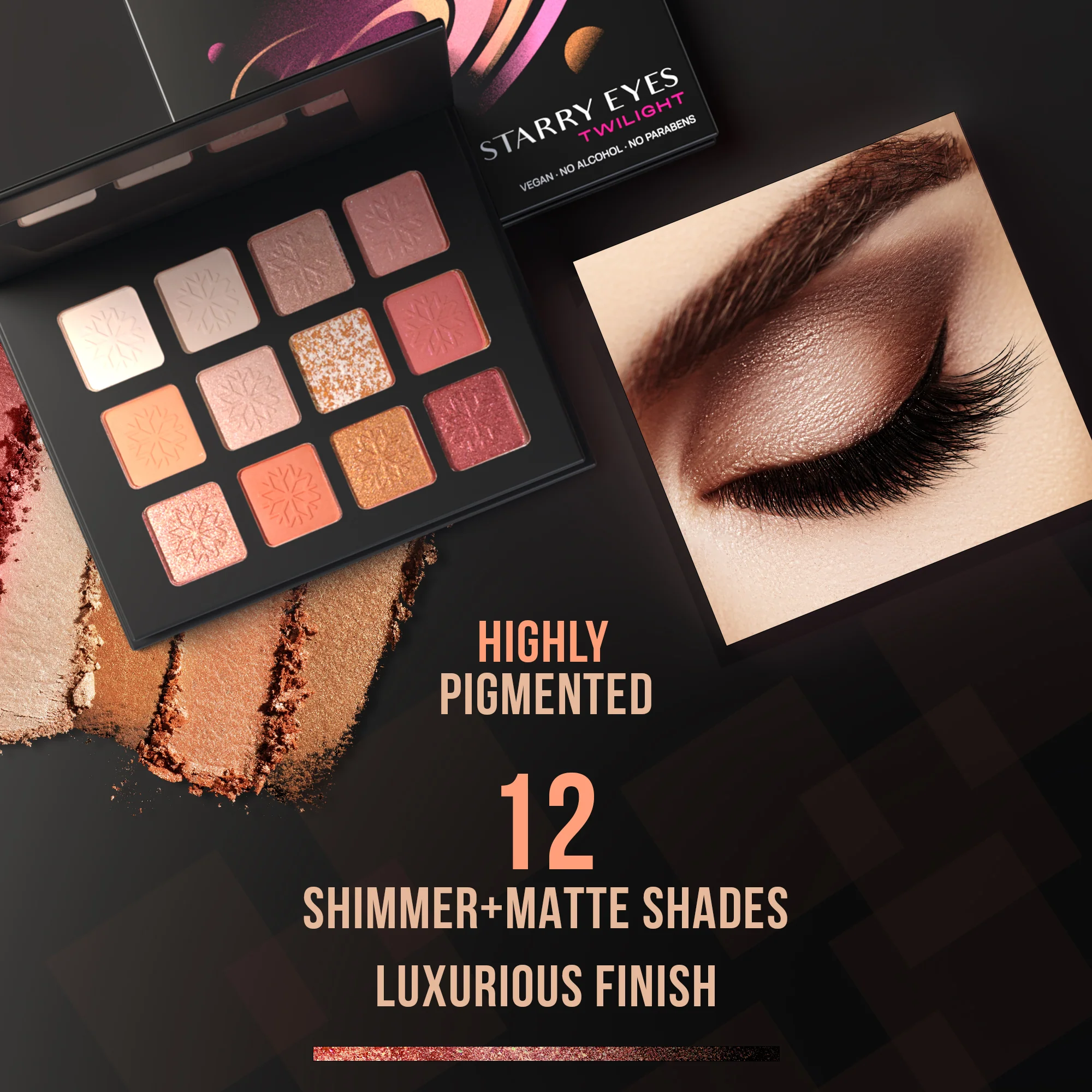 Starry Eyes Eye Shadow Palette - Image 9