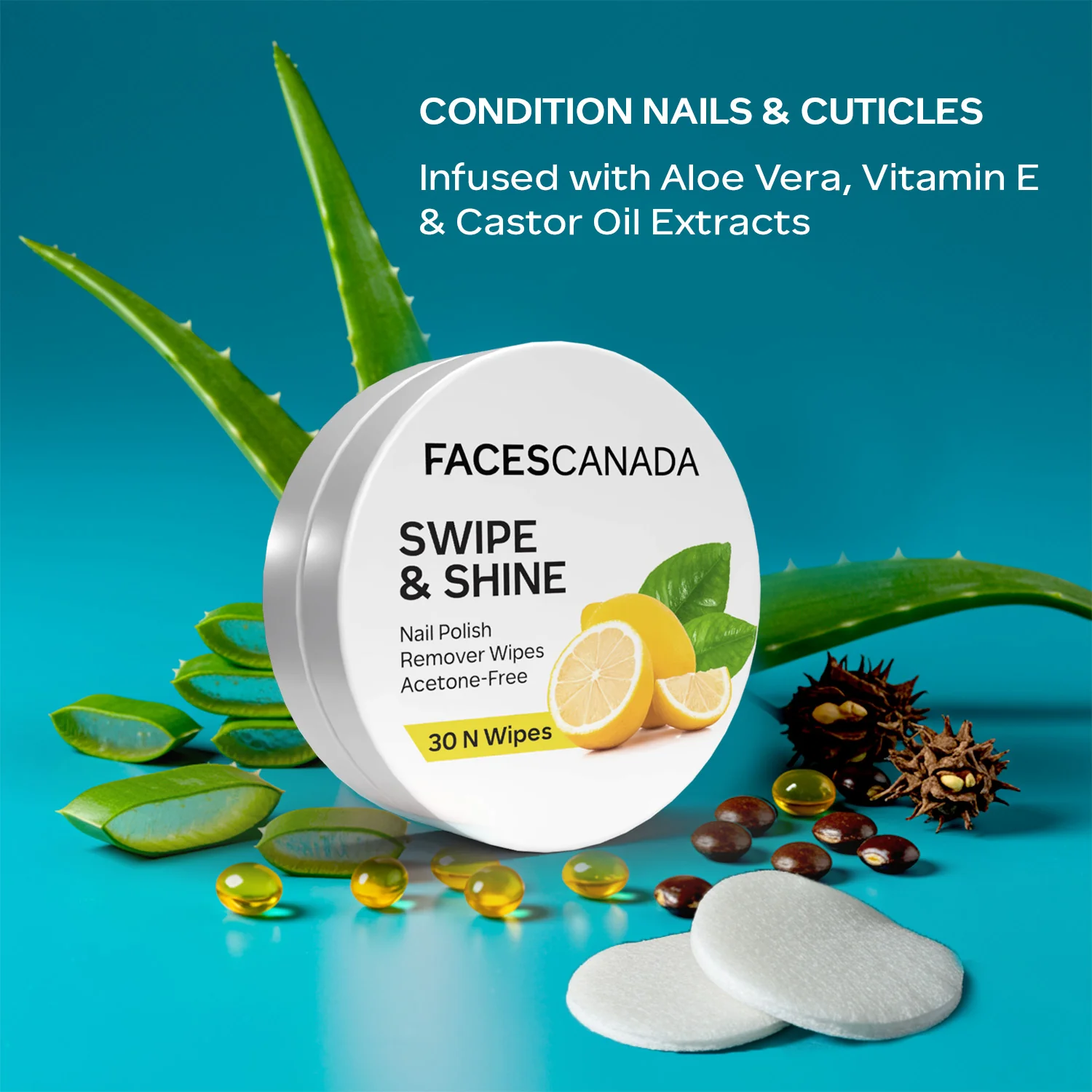 Swipe & Shine Nail Paint Wipes (30 pc) - Image 3