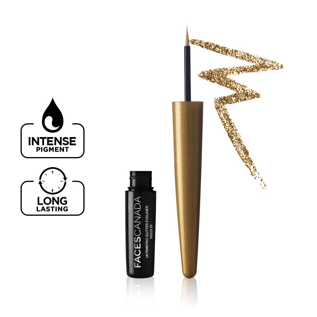 Ultime Pro Glitter Eyeliner Gold