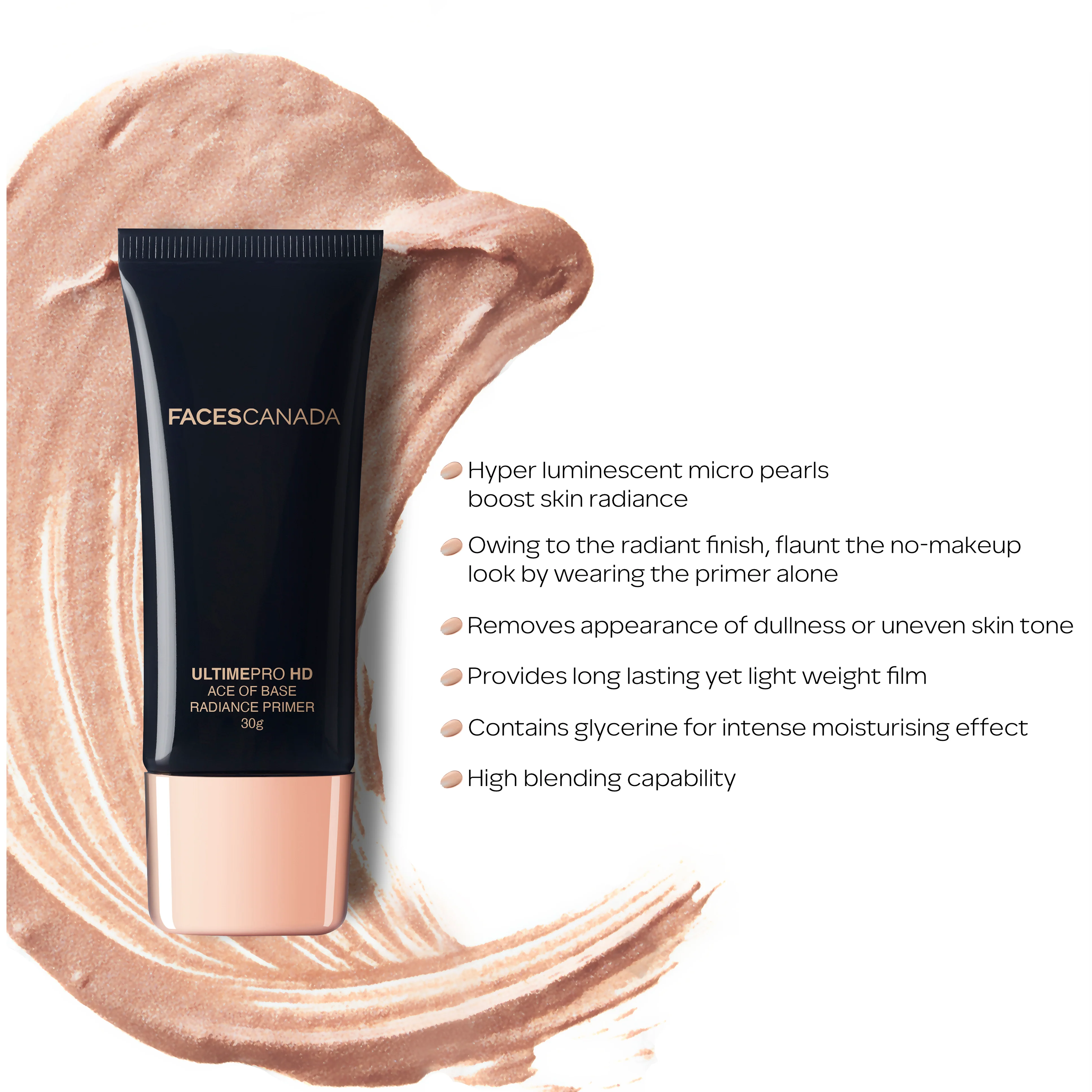 Ultime Pro HD Ace Base Radiance Primer - Image 4