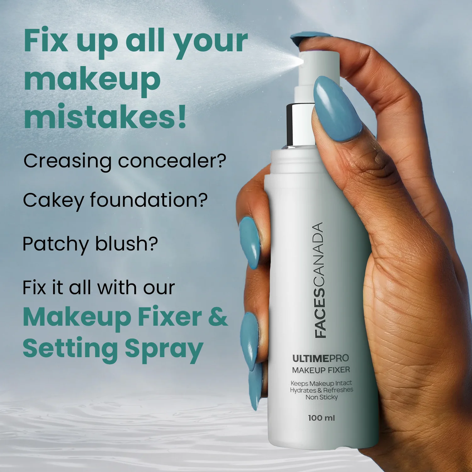Ultime Pro Makeup Fixer Spray - Image 3