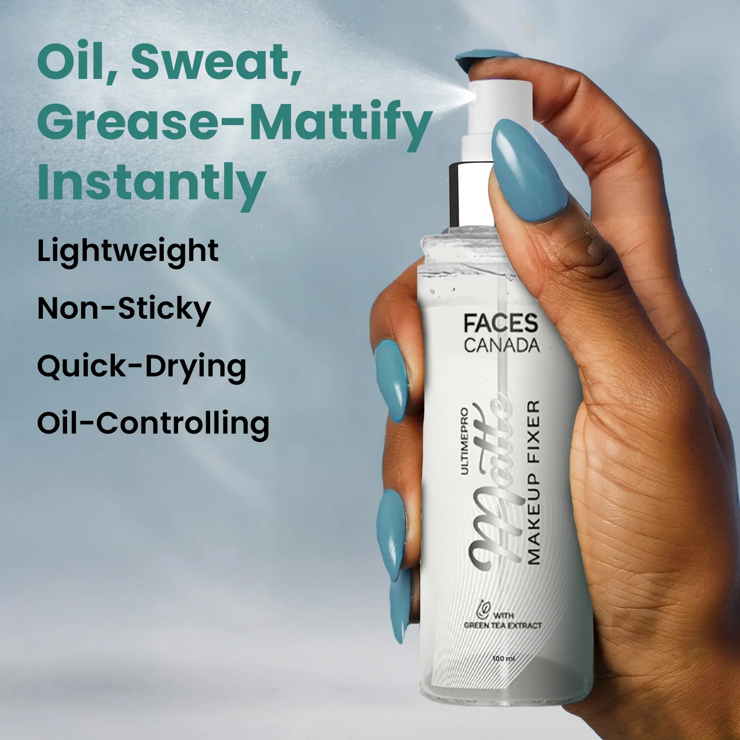 Ultime Pro Matte Makeup Fixer Spray - Image 3