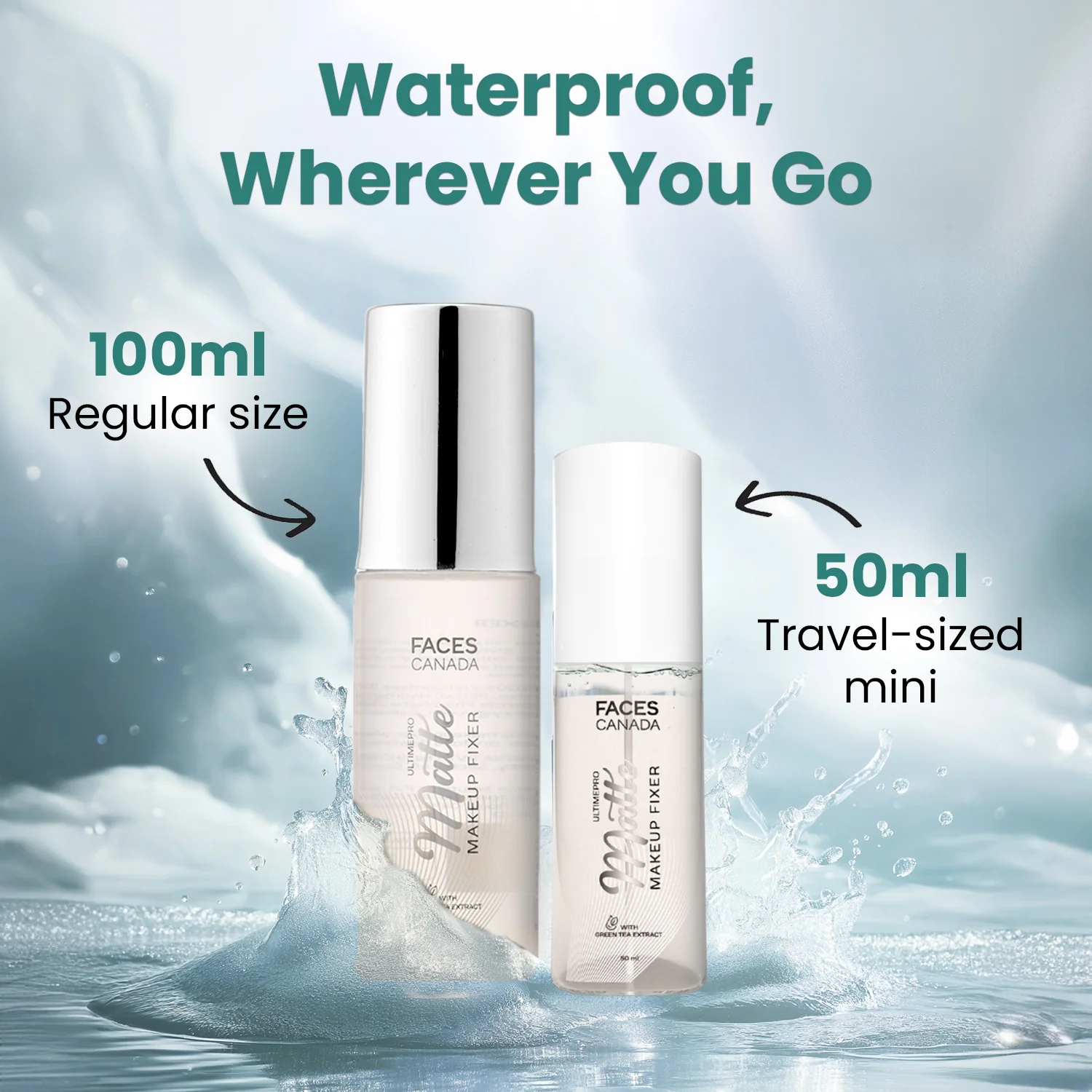 Ultime Pro Matte Makeup Fixer Spray - Image 7