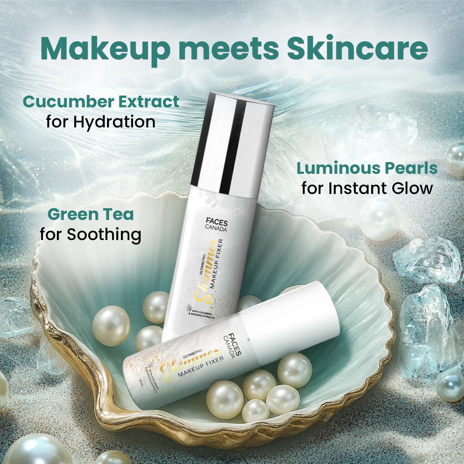 Ultime Pro Shimmer Makeup Fixer Spray - Image 6