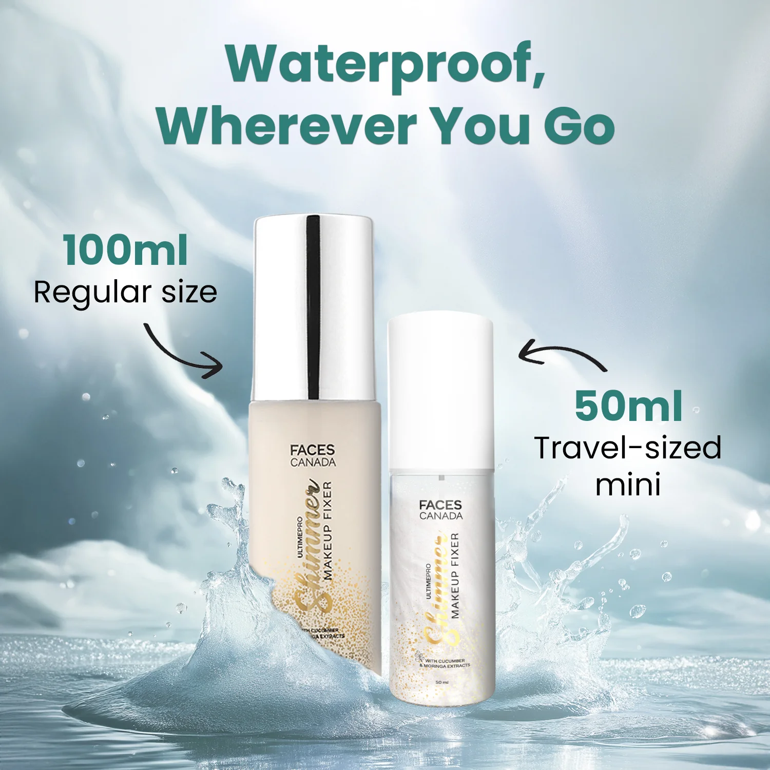 Ultime Pro Shimmer Makeup Fixer Spray - Image 7
