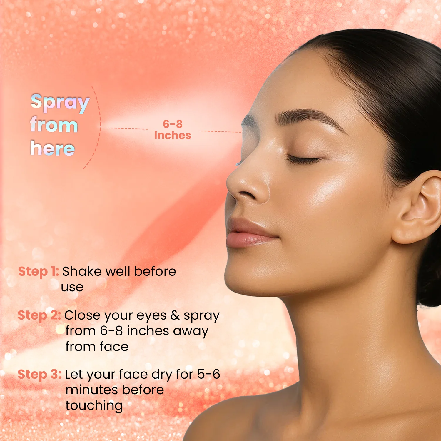 Ultime Pro Strobe Makeup Fixer Rose Gold Mini - Image 5