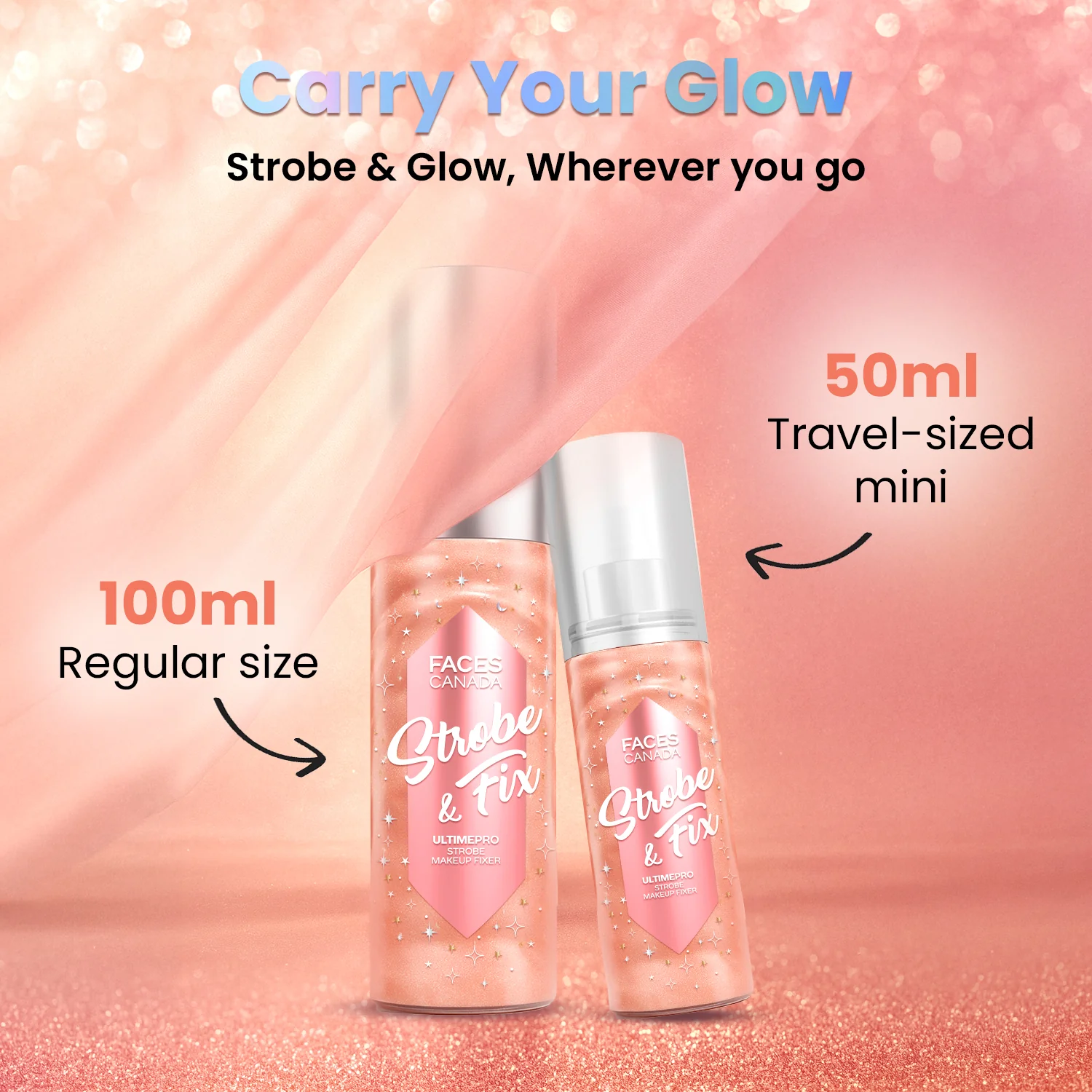 Ultime Pro Strobe Makeup Fixer Rose Gold - Image 7