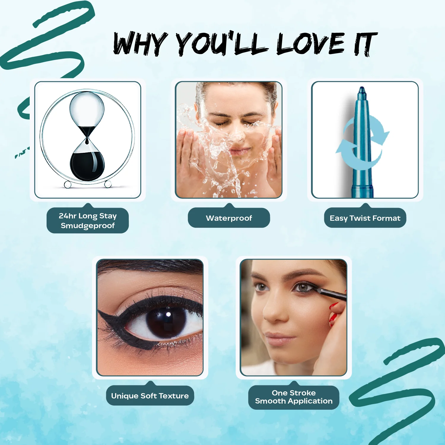 Ultime Pro Twist Eye Kajal Liner - Image 37