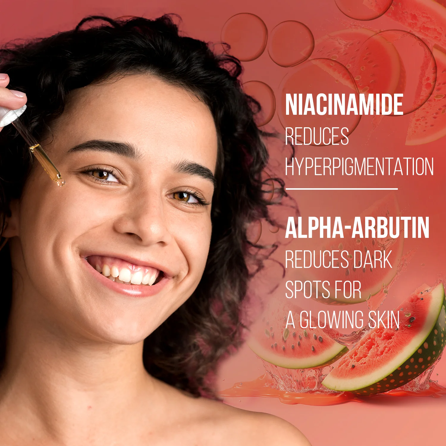 Water Melon Glowy Fresh Face Serum - Image 3