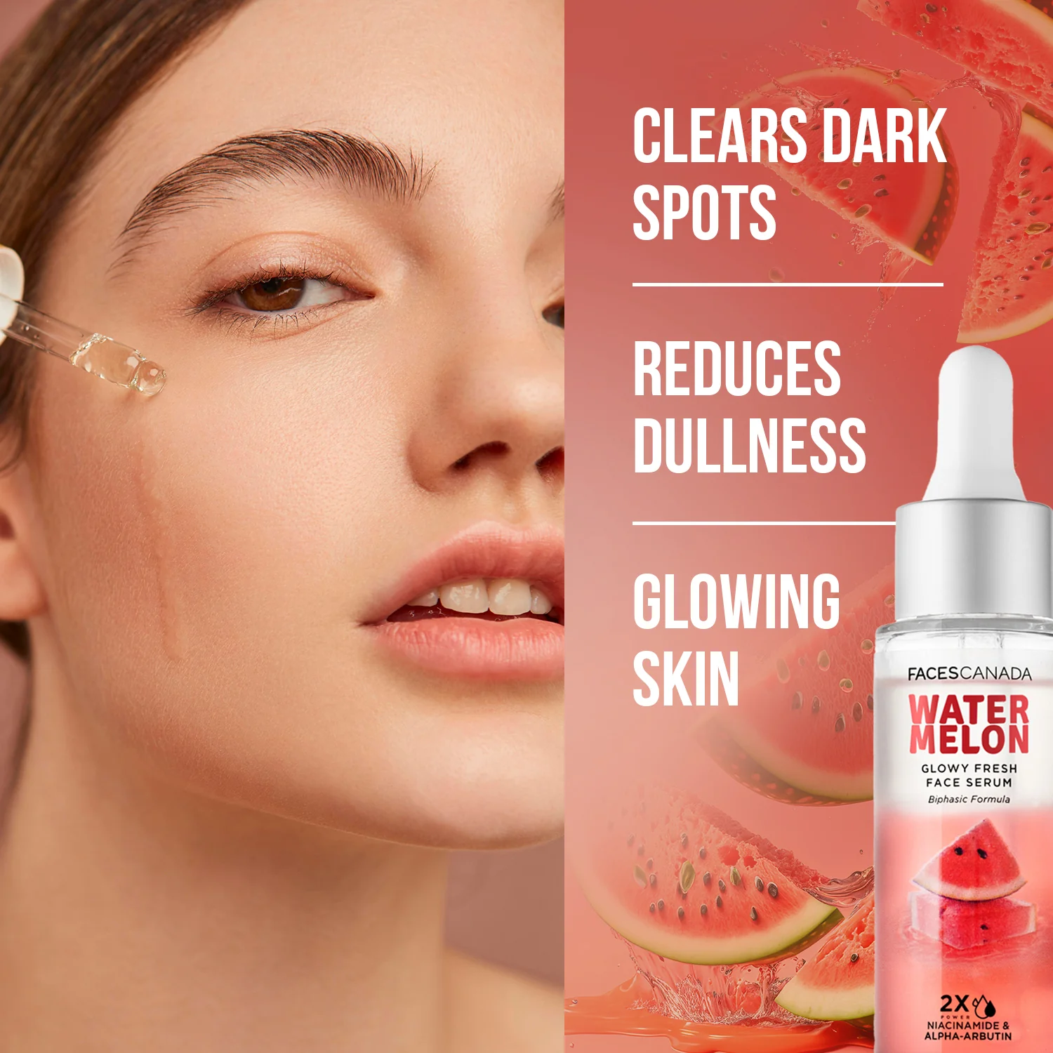 Water Melon Glowy Fresh Face Serum - Image 4