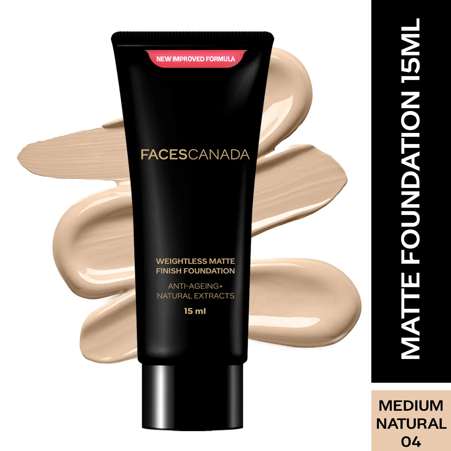 Matte Finish Foundation - Lightweight Formula for All Skin Types - Image 16