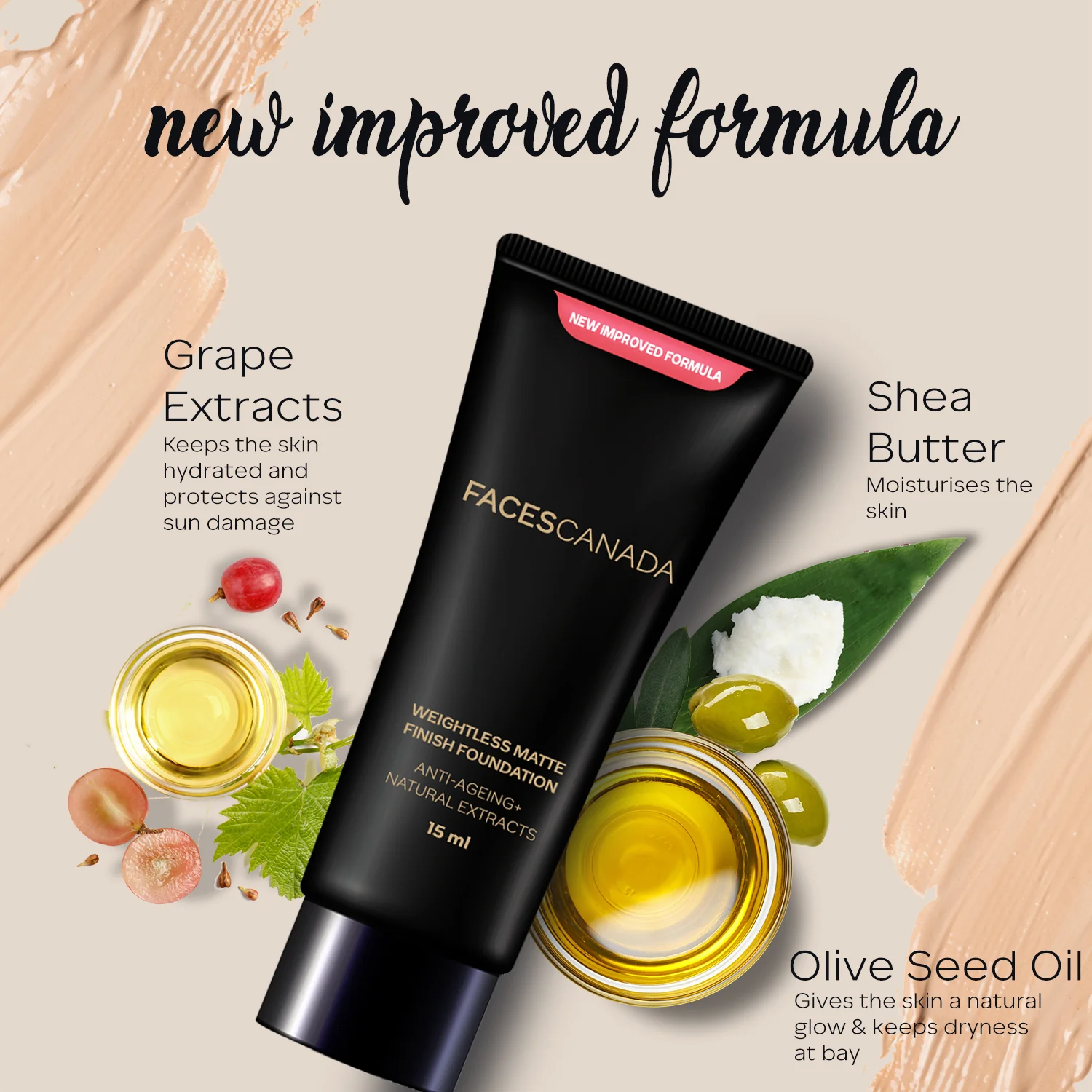 Matte Finish Foundation - Lightweight Formula for All Skin Types - Image 5